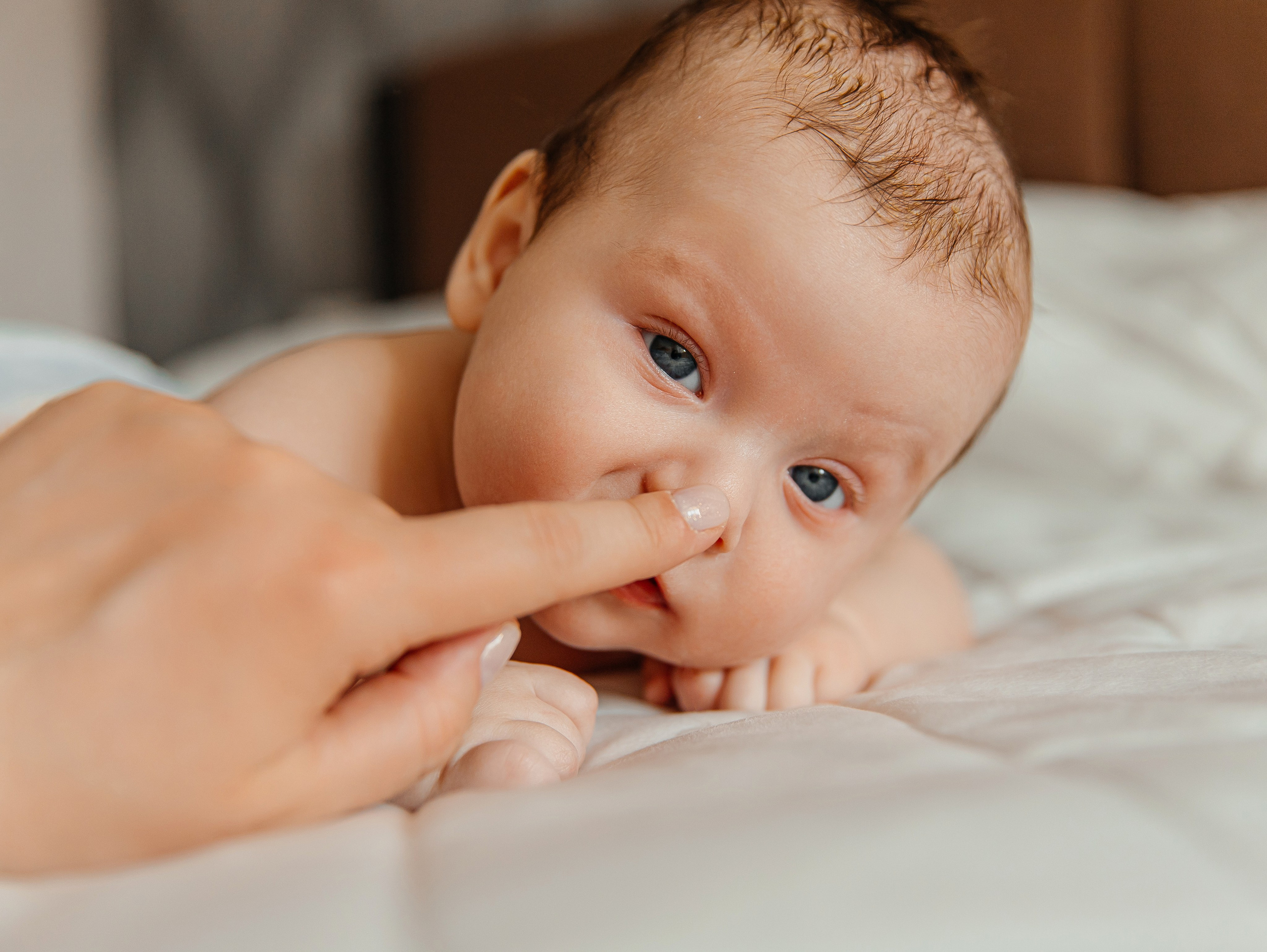 Домашняя съемка, малыш 3 месяца. Фотограф текстиля в Москве Ольга Иванова