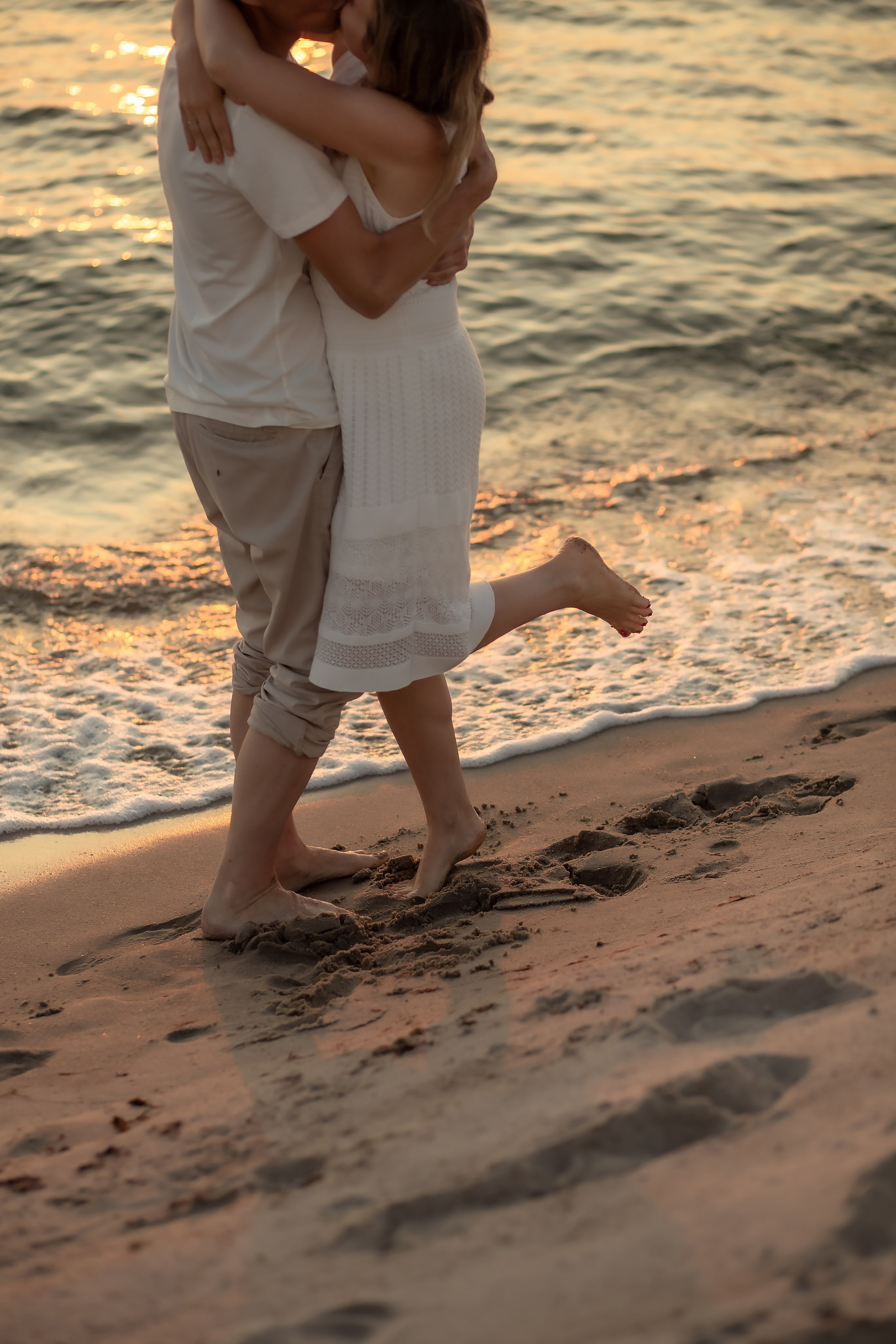 Екатерина и Антон. На закате. Фотограф в Калининграде Решетникова Алина