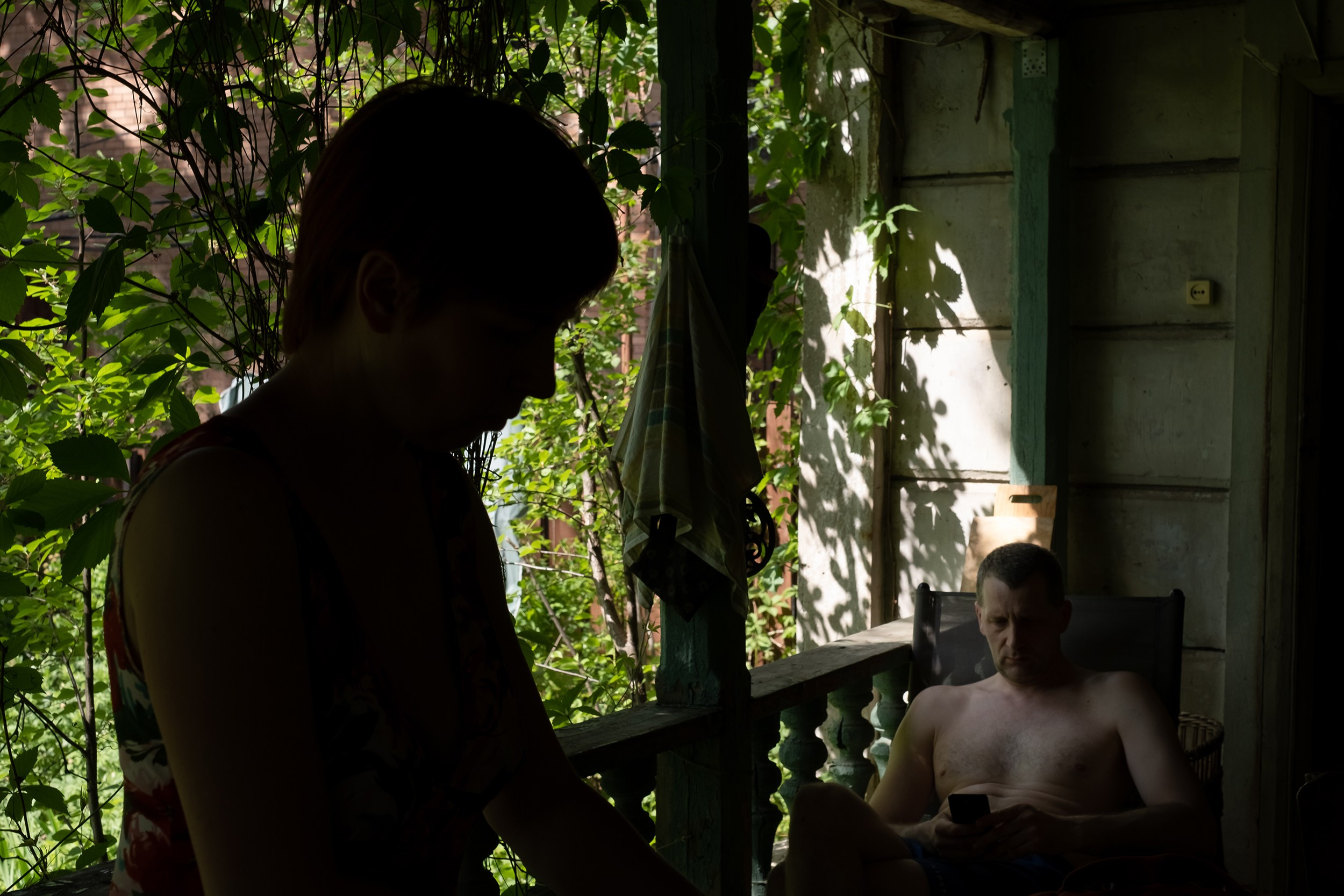 Семья Кати и Коли (съемка на даче). Екатерина Мишина творческий фотограф в Самаре