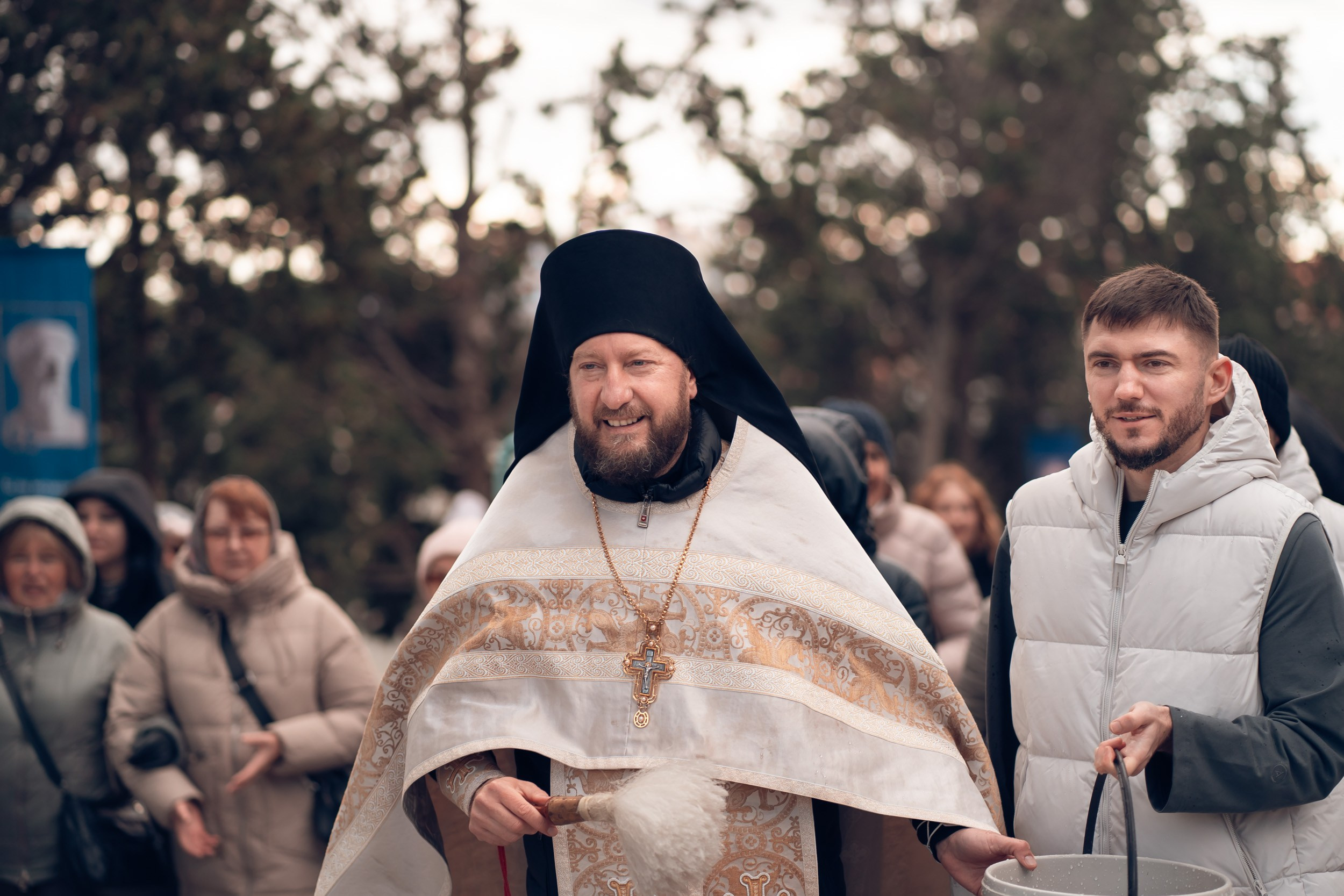 Крещение Господне в Херсонесском монастыре г. Севастополь. Церковный фотограф Севастополь