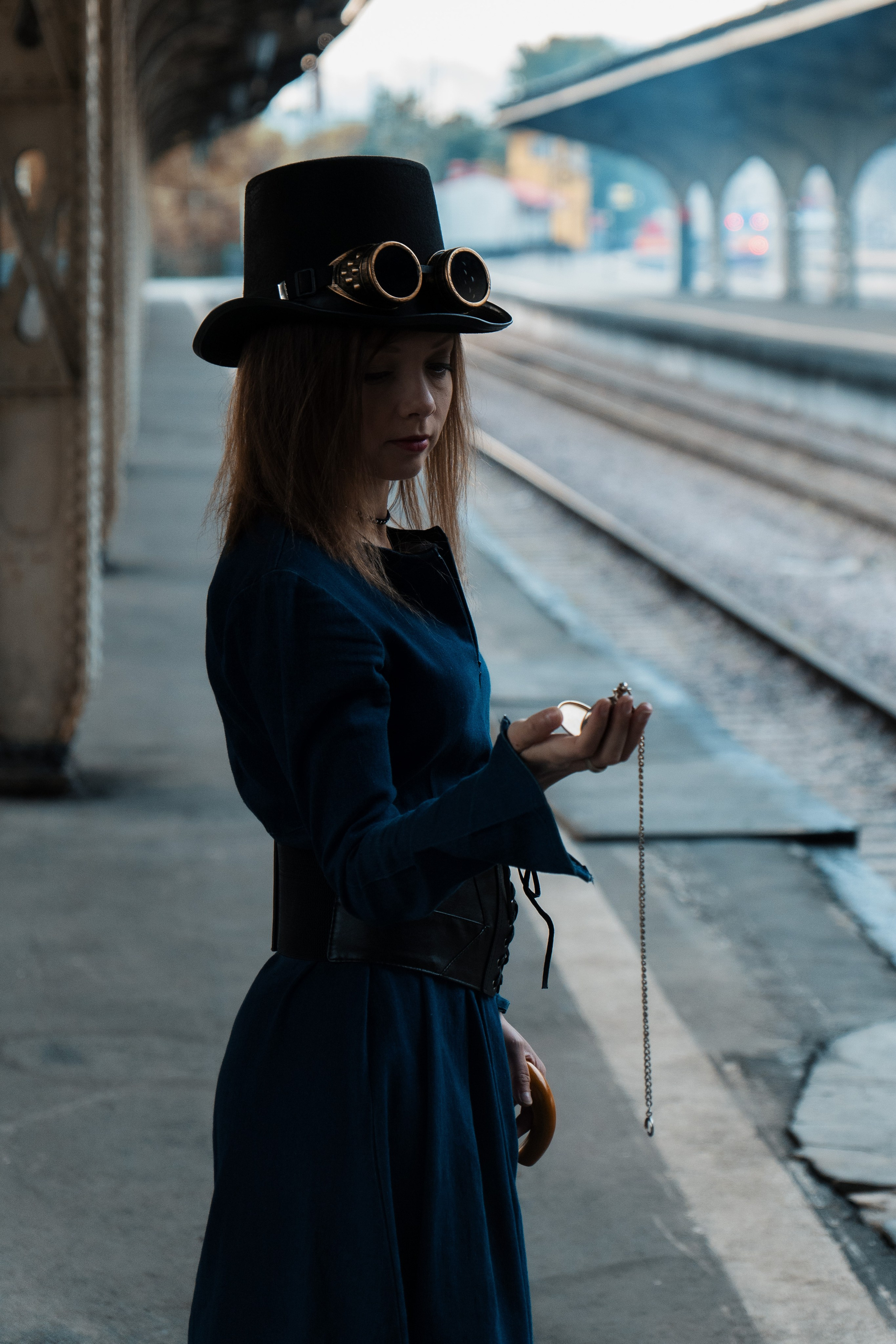 Съемка в тиле стим-панк. Виктория Спорова. Ваш портретный фотограф в Санкт-Петербурге