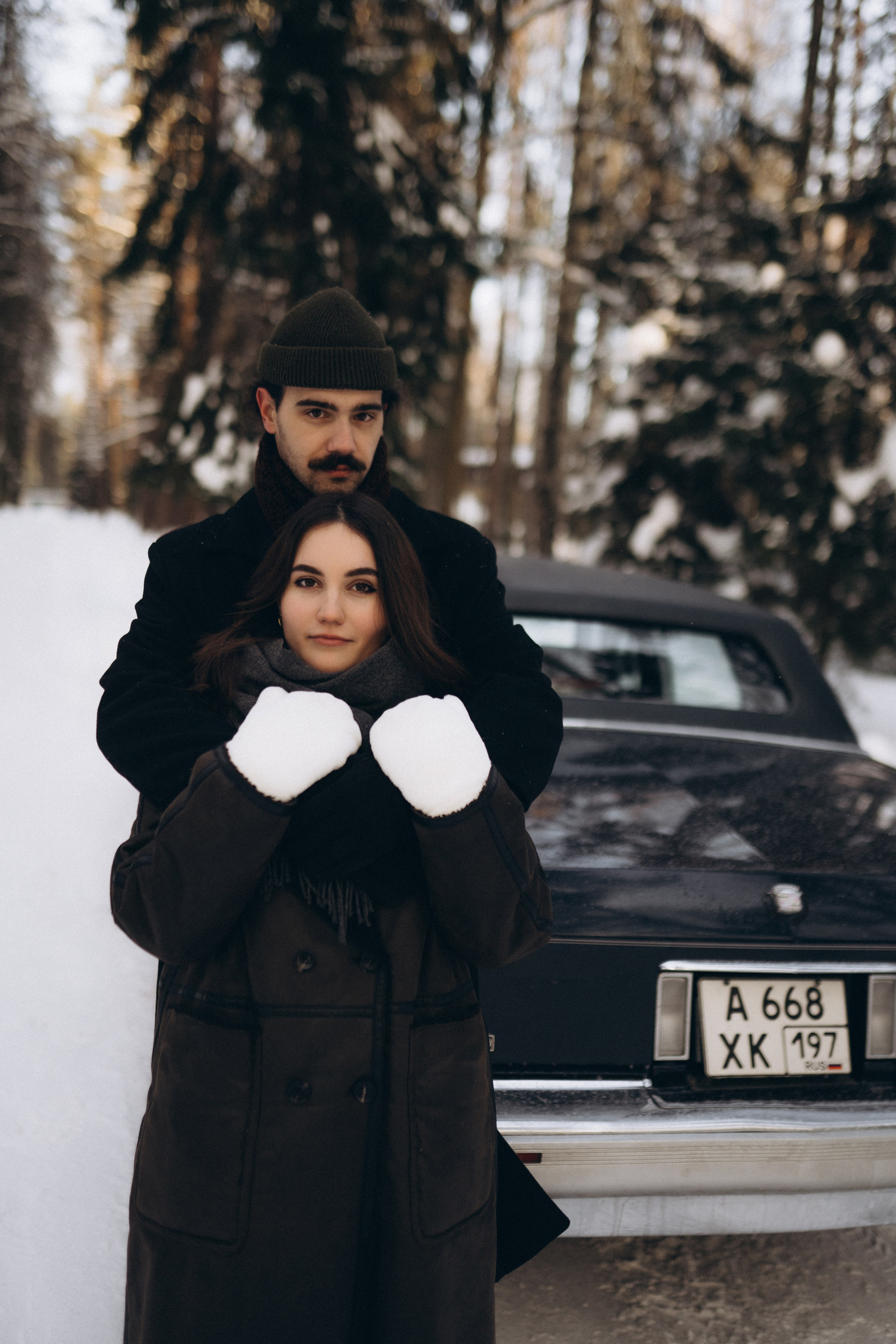 Парная зимняя история. Фотограф в Калининграде Саша Наместникова