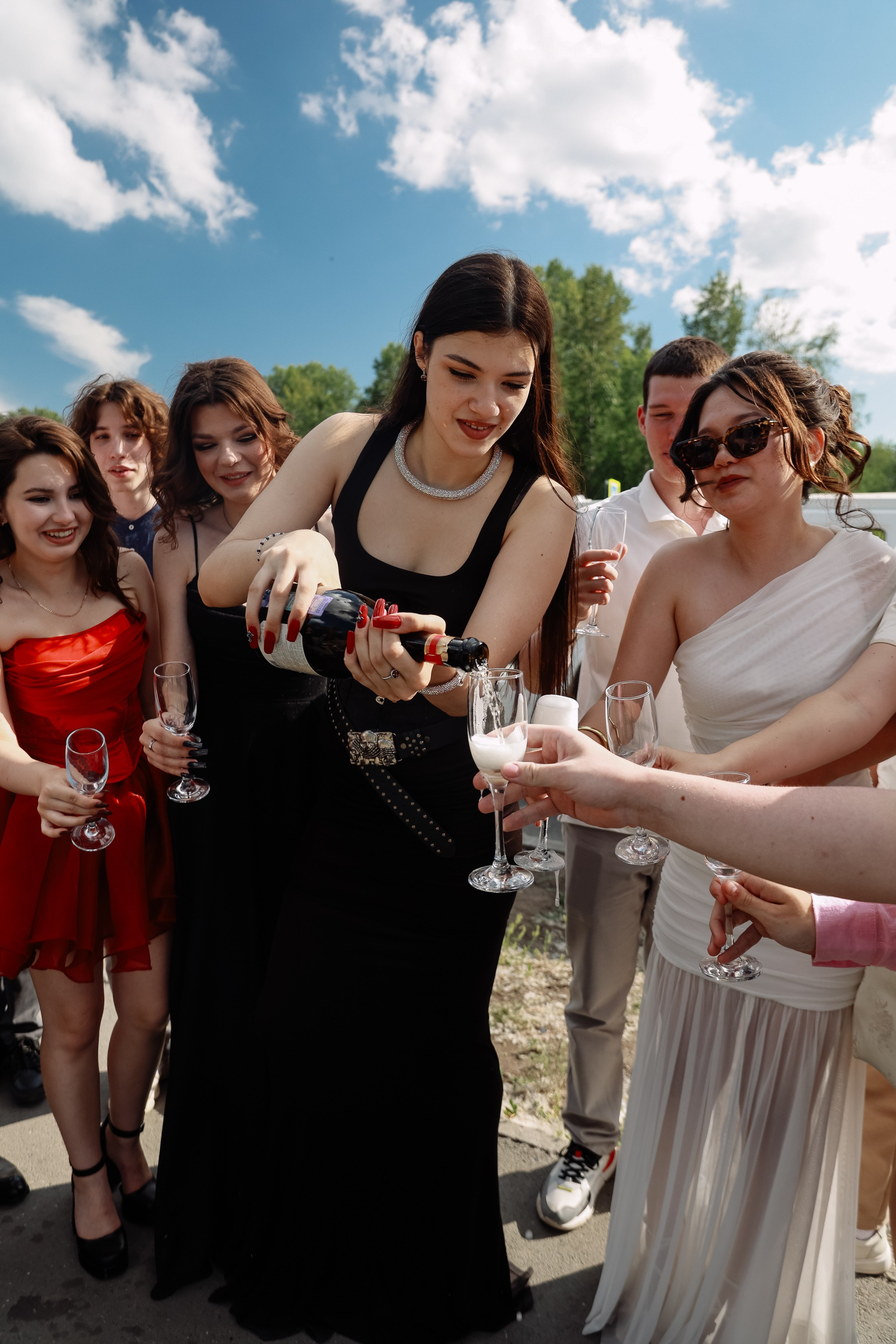 Выпускной школа 210 _прогулка. Фотограф Юлия Мальцева