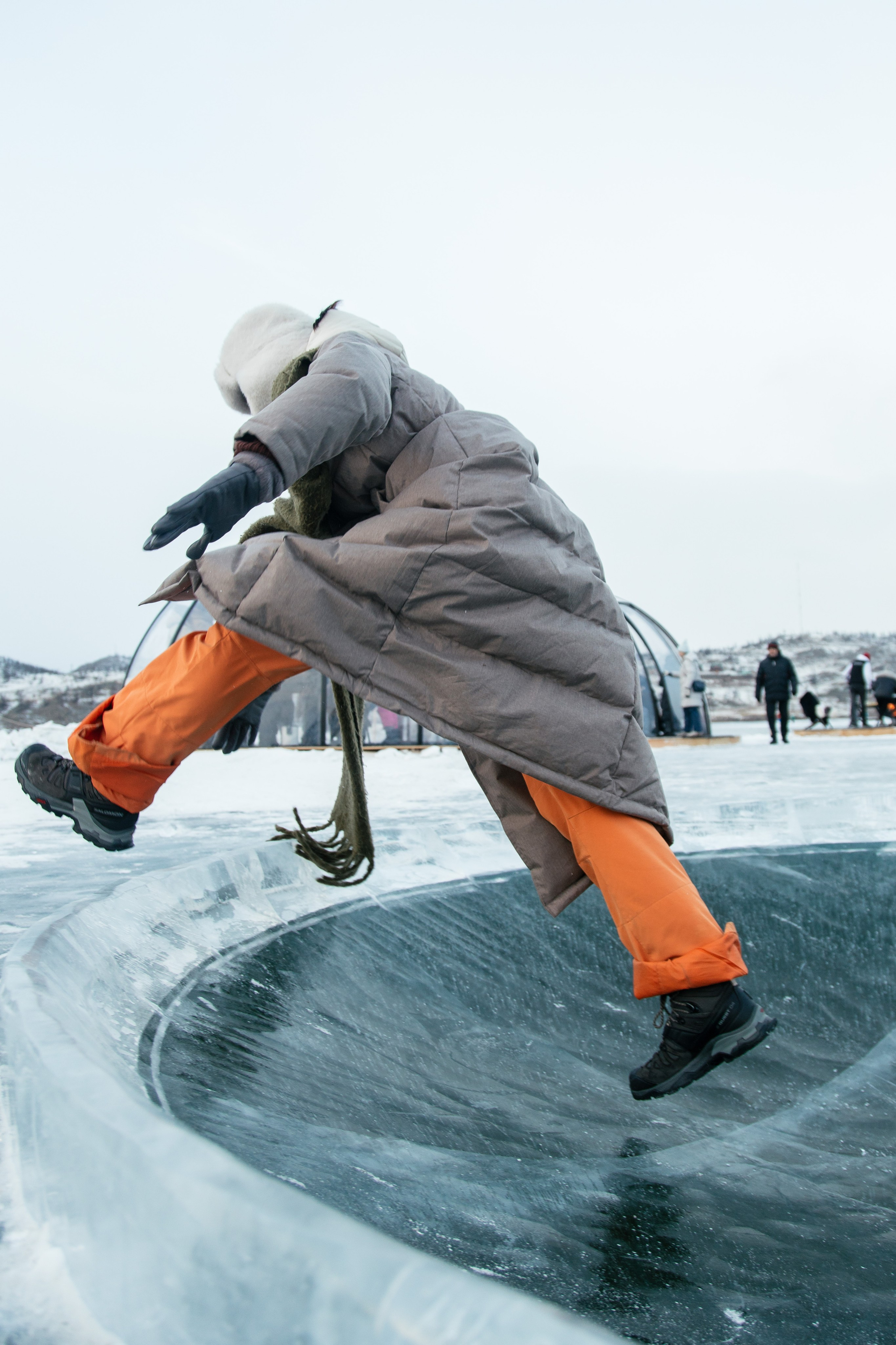 Открытие Станции Йети. Фотограф Анна Чернигова