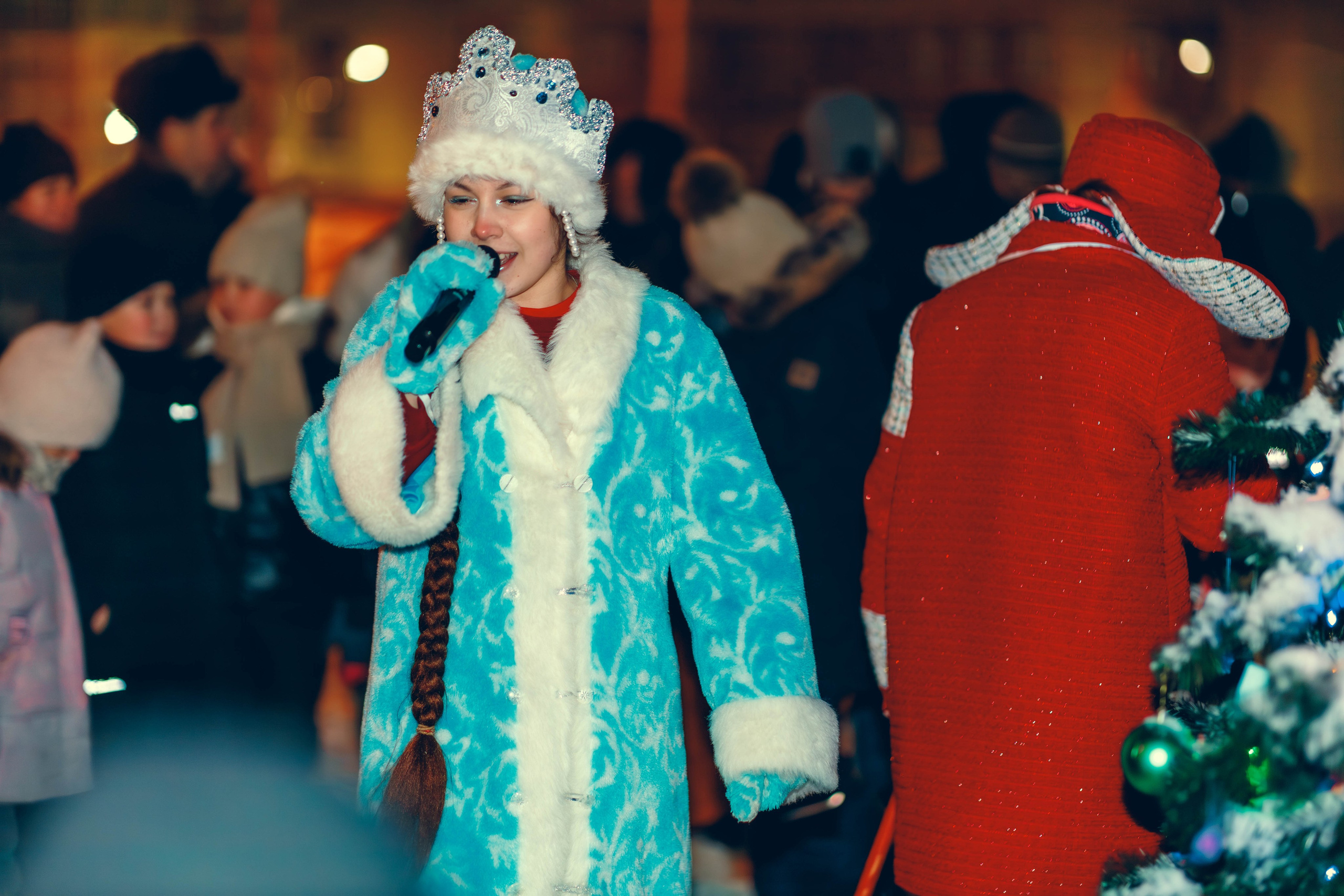 Елка в микрорайоне Университет. Фотограф г. Чебоксары Николай Фадеев