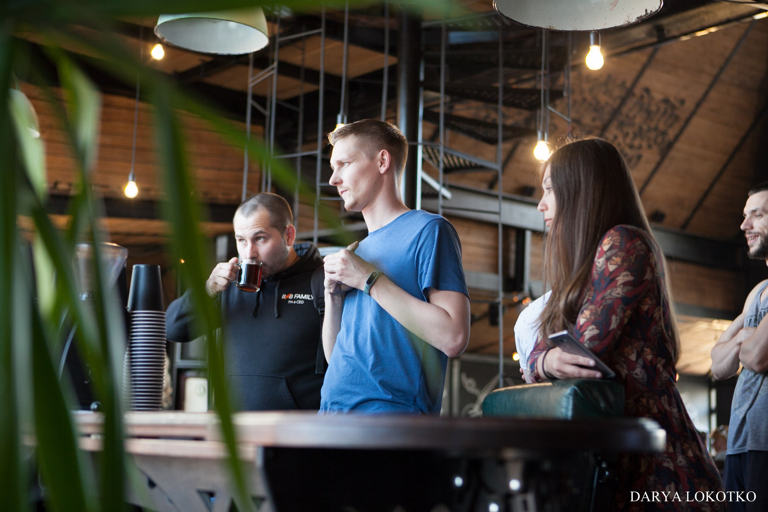 Лекция от Woodcoffee + дегустация кофе. Фотограф Дарья Локотко в Красноярске