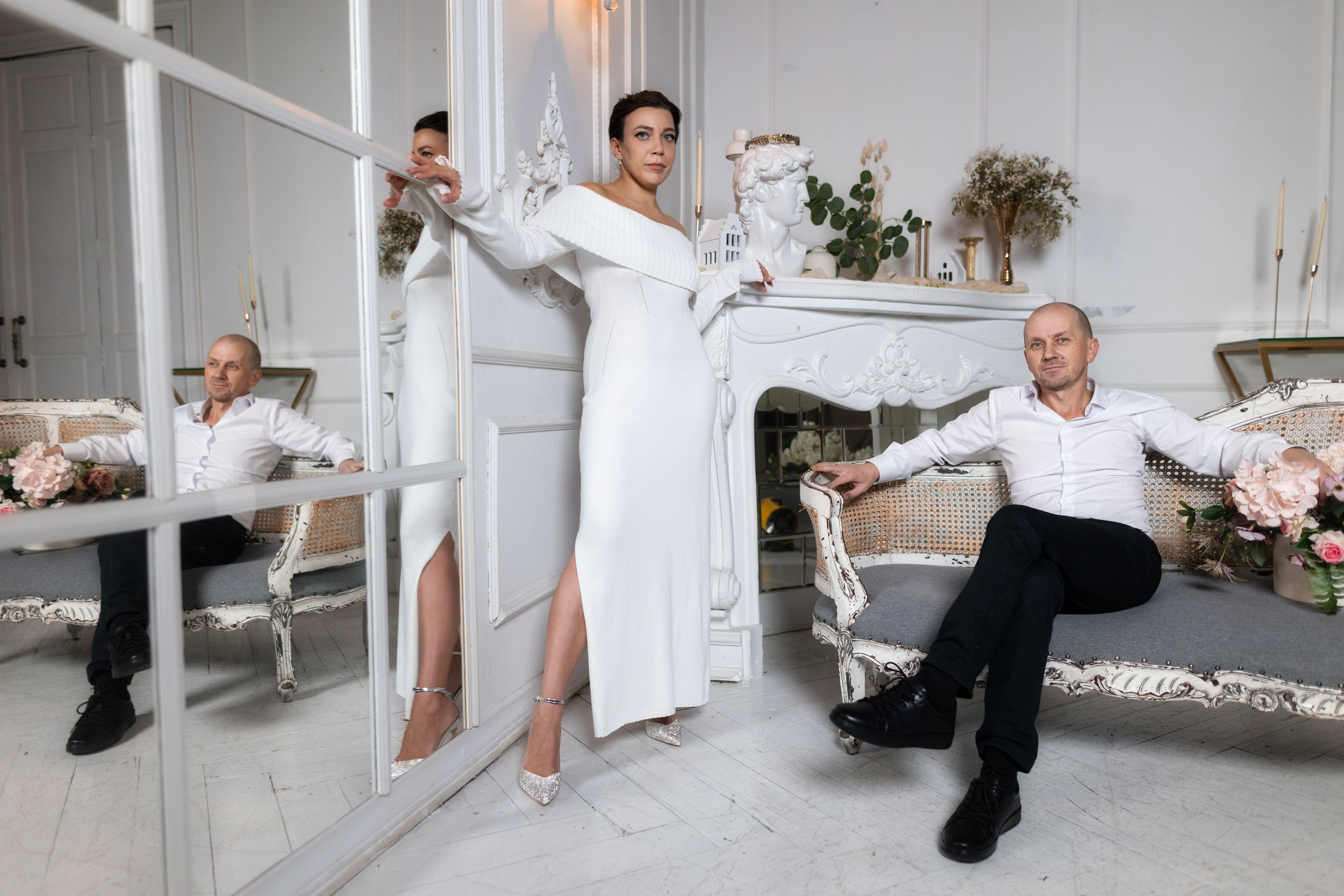 Алексей и Евгения. Свадебная прогулка в позднем октябре. Дмитрий Шульгин, портретный фотограф в Воронеже