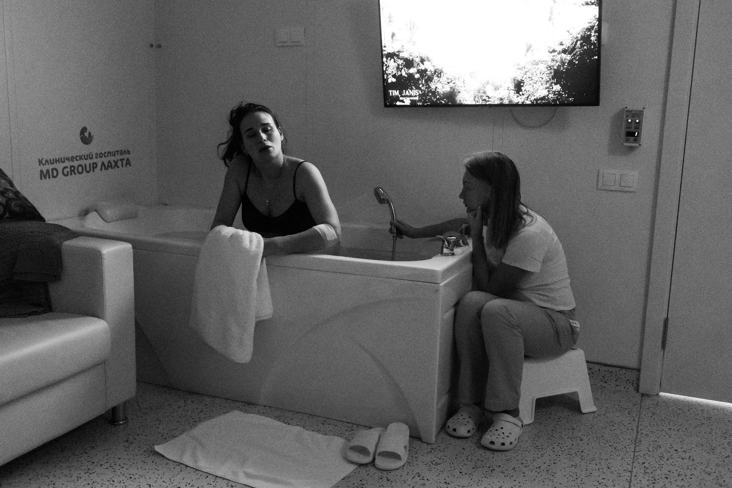 Рождение Виктории. Фотограф на роды в Санкт-Петербурге Екатерина Сысоева