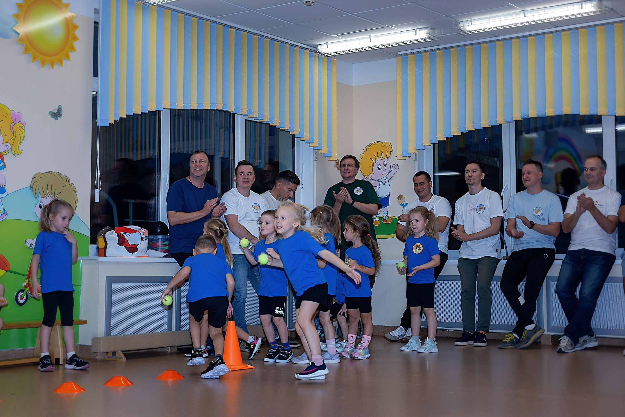 День пап в детском саду_2024. Семейный фотограф в Санкт-Петербурге