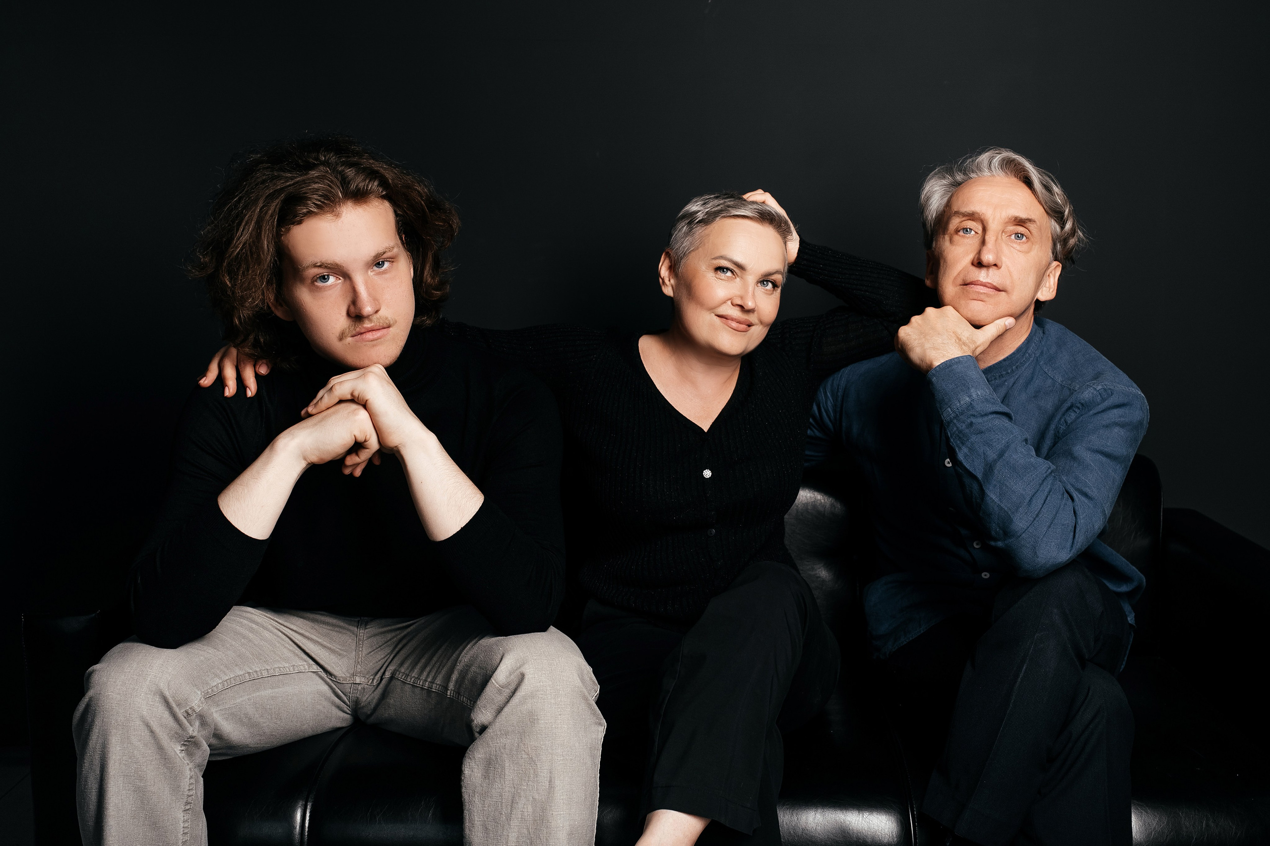 Наталья с семьей. Свадебный и студийный фотограф Ирина Котикова