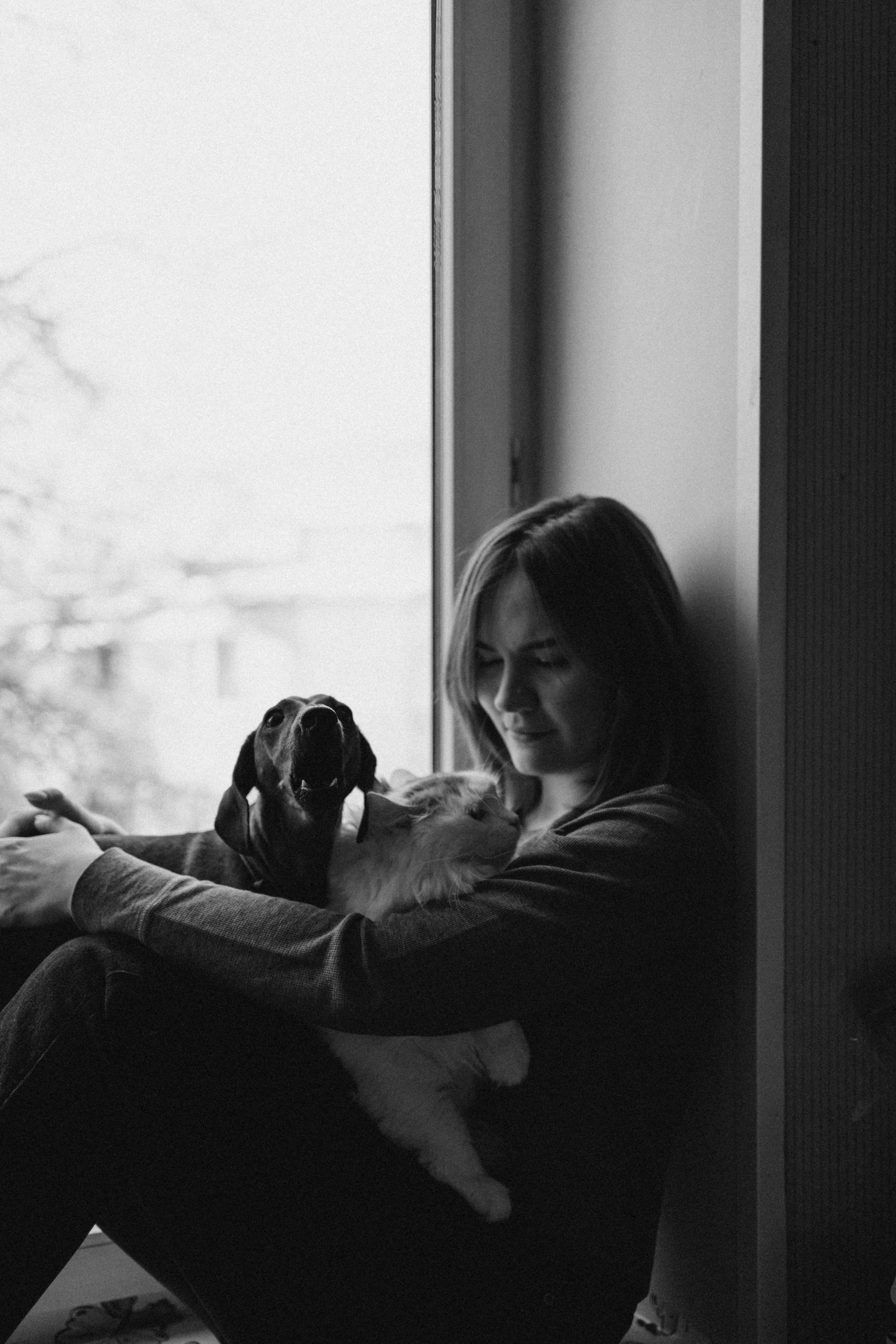 Маша и ее семья. Фотораф — анималист Мария Шистка