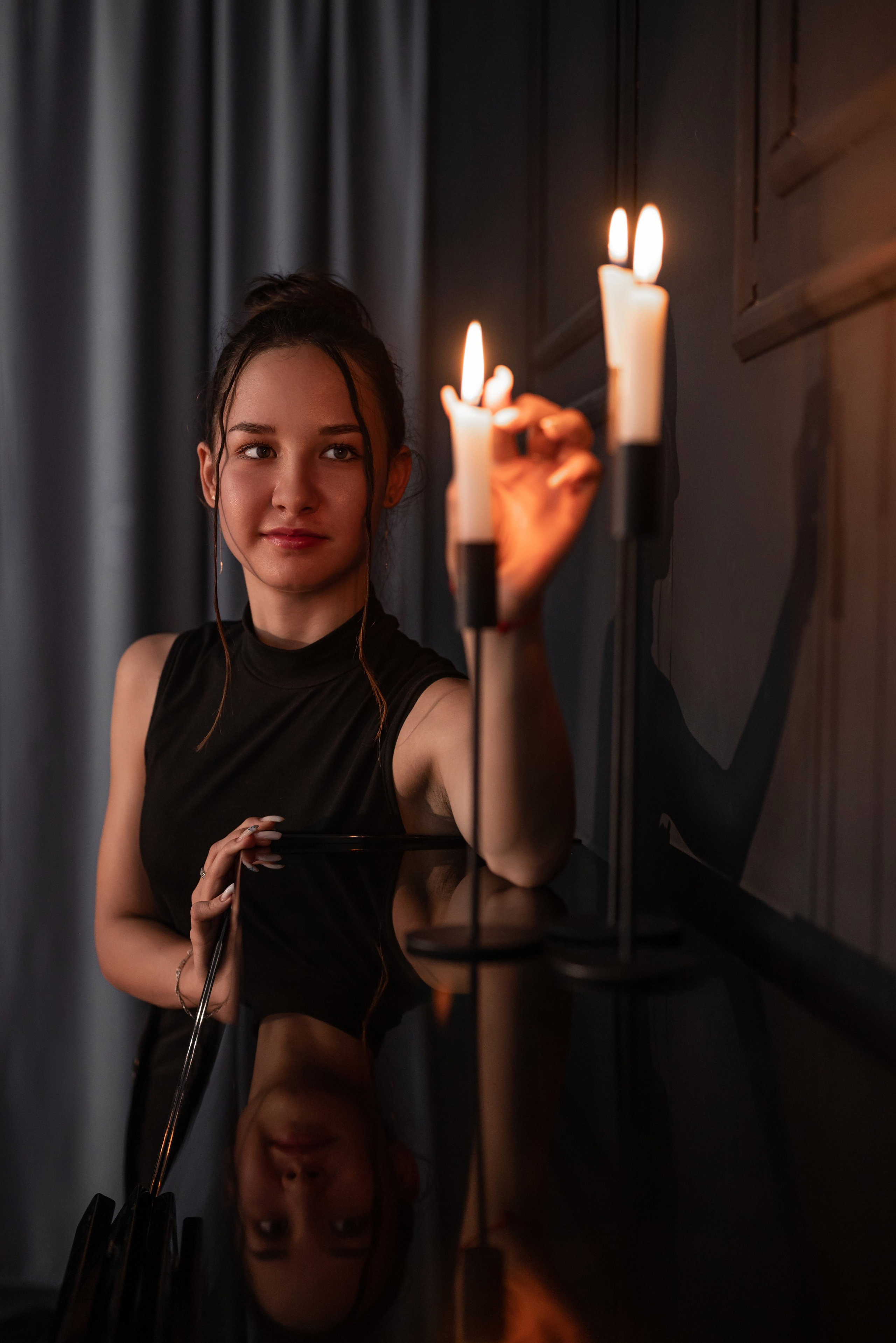 Фотопроект *Свечи и пианино*. Фотограф в городе Салават