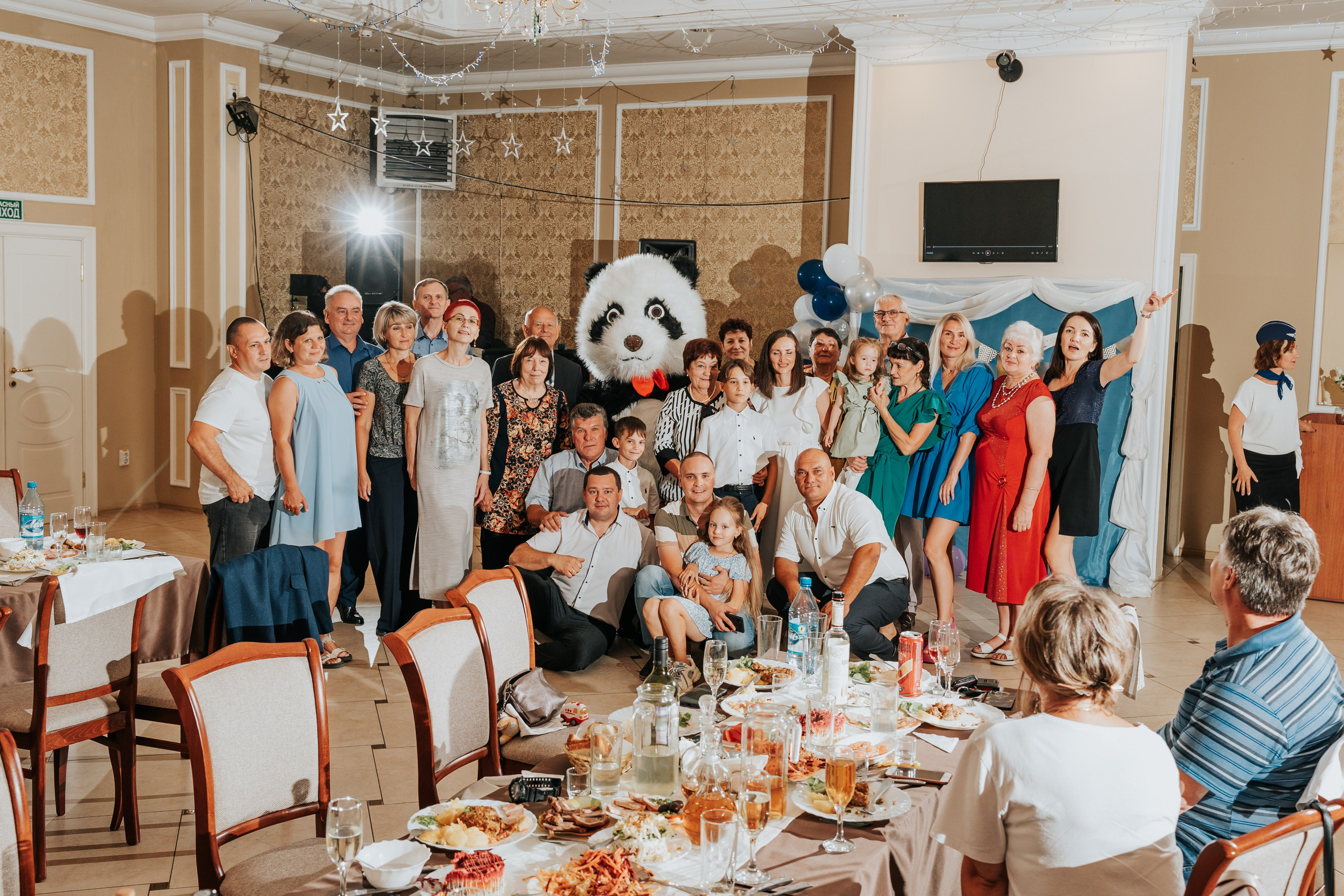 Юбилей 70 лет. Репортажный фотограф Красноярск