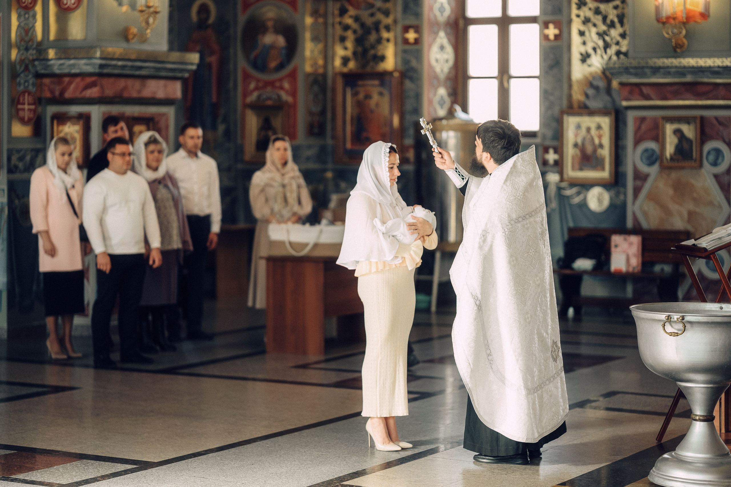 Фотосъемка таинства крещения в Воронеже. Свадебный и репортажный фотограф в Воронеже Роман Янко