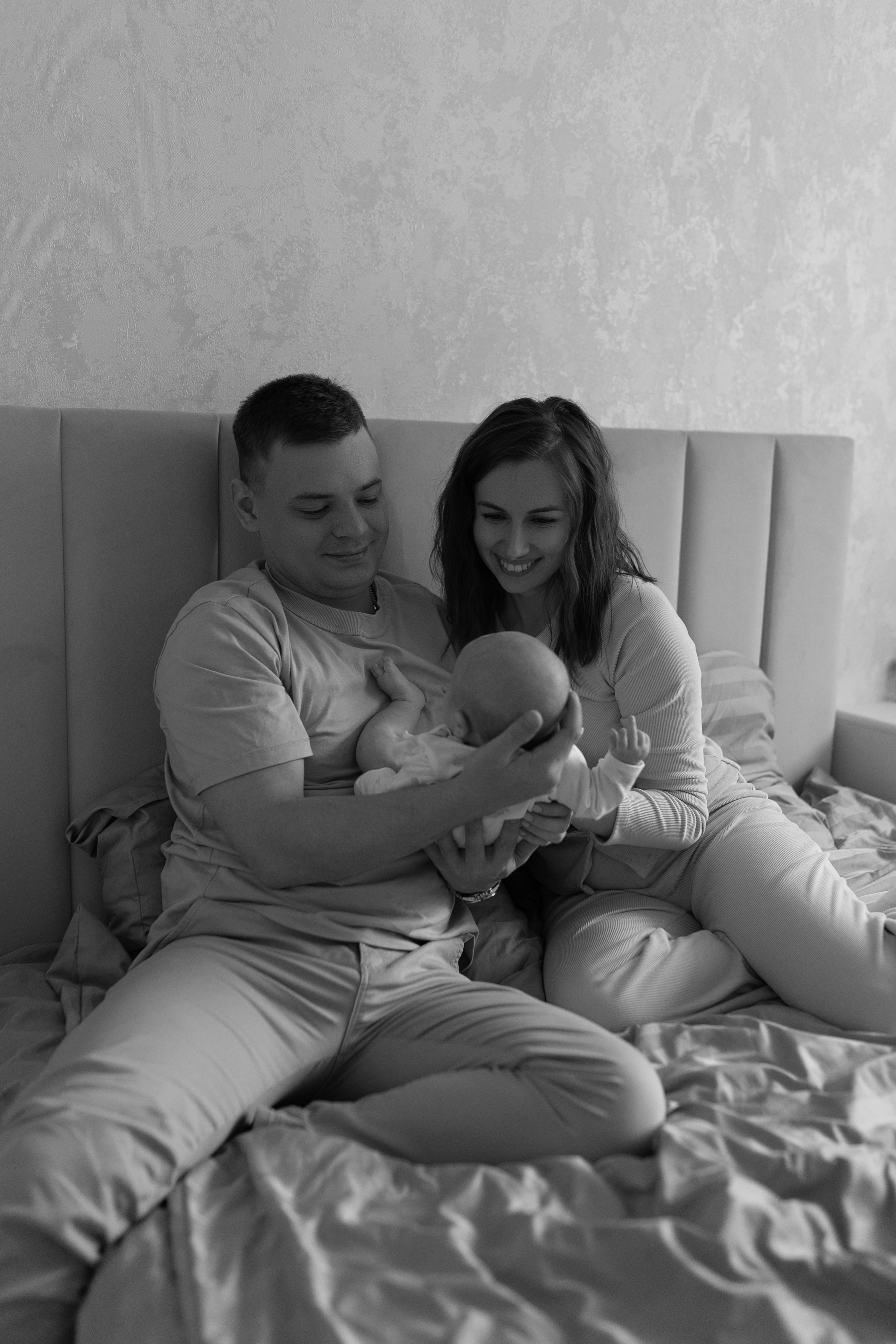 Ольга, Дмитрий и Ева. Фотограф Алина Кучумова