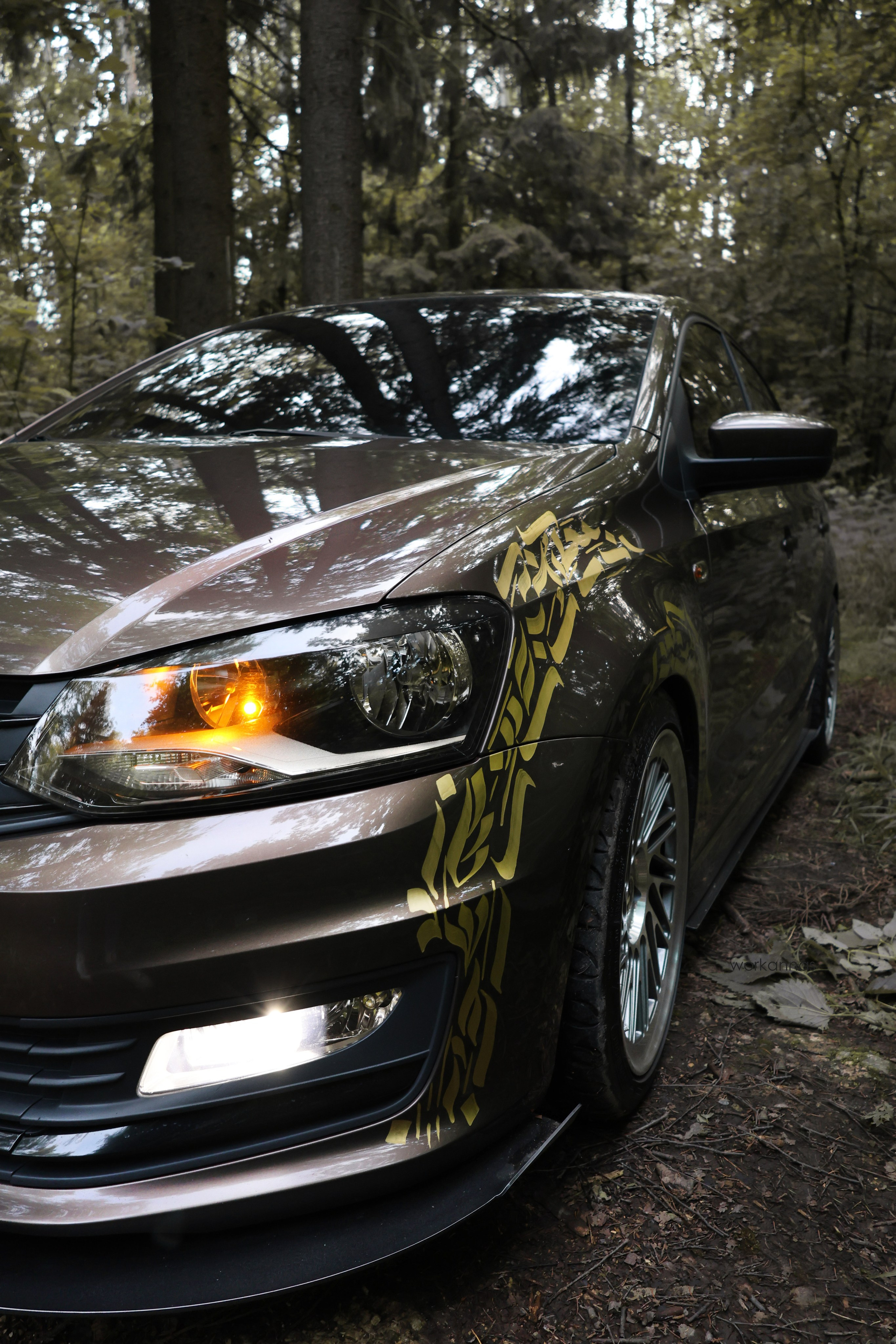 VW Polo — Chocolate. Фотограф Анна Гаврилова