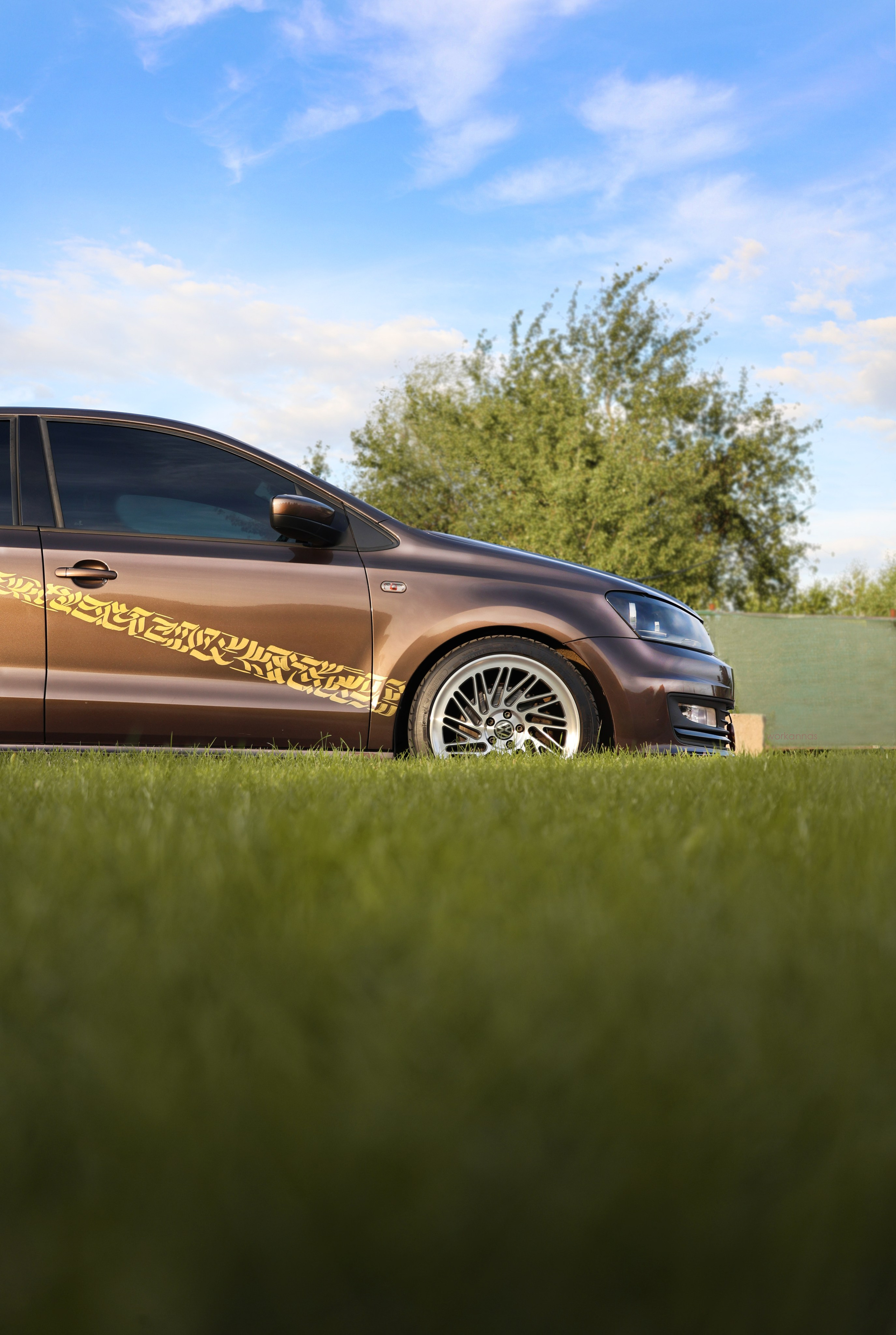 VW Polo — Chocolate. Фотограф Анна Гаврилова