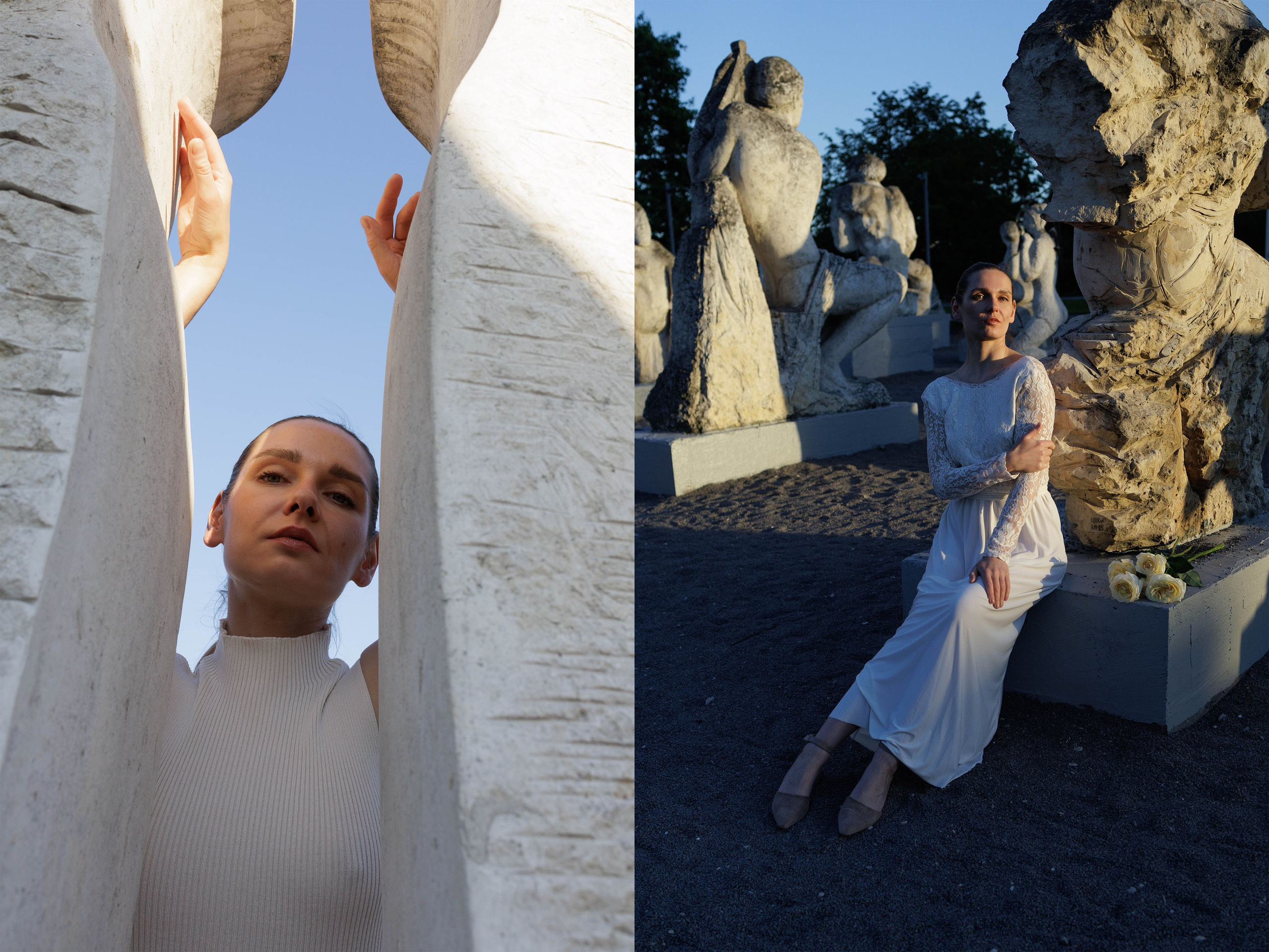 Фотосессия в парке Ольги. Женский портрет вне времени. Санкт-Петербург