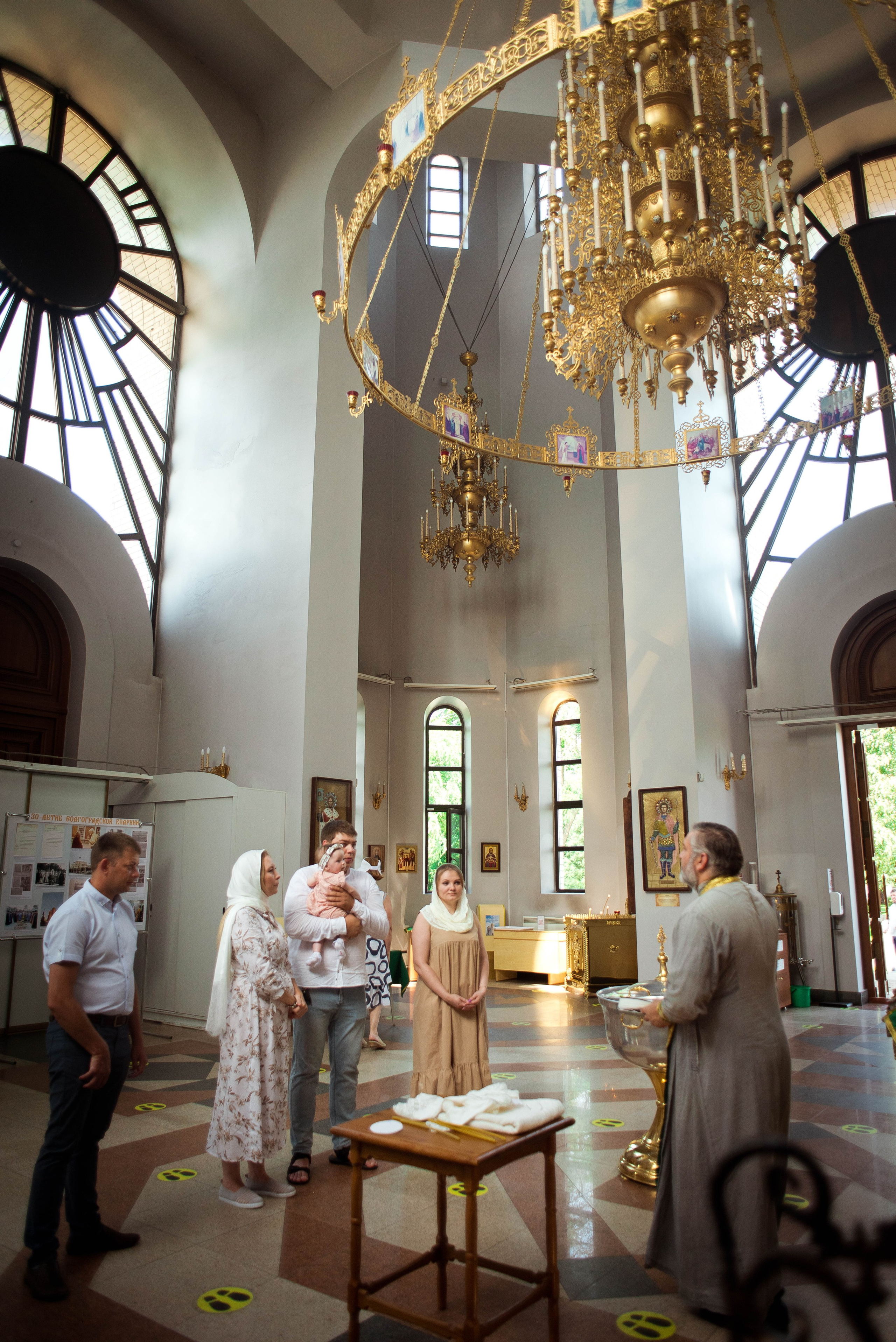 Крещение Варвары. Свадебный и семейный фотограф Яна Стражева. Волгоград, Москва