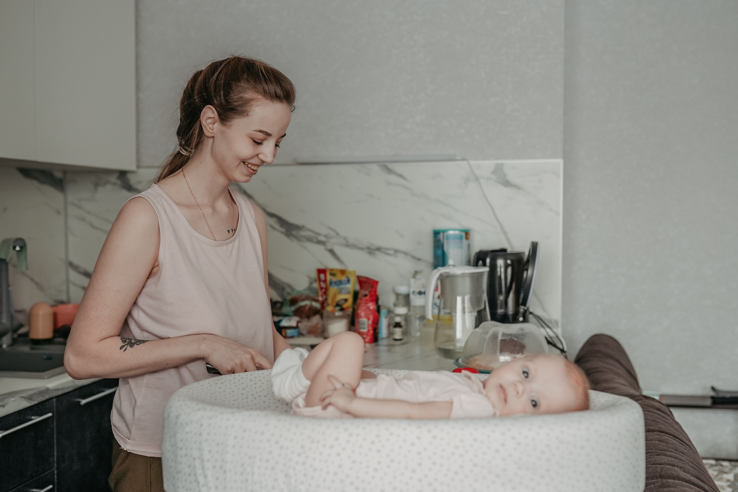 Мамочка и малышка. Фотограф и видеограф г. Нягань Анна Горшкова