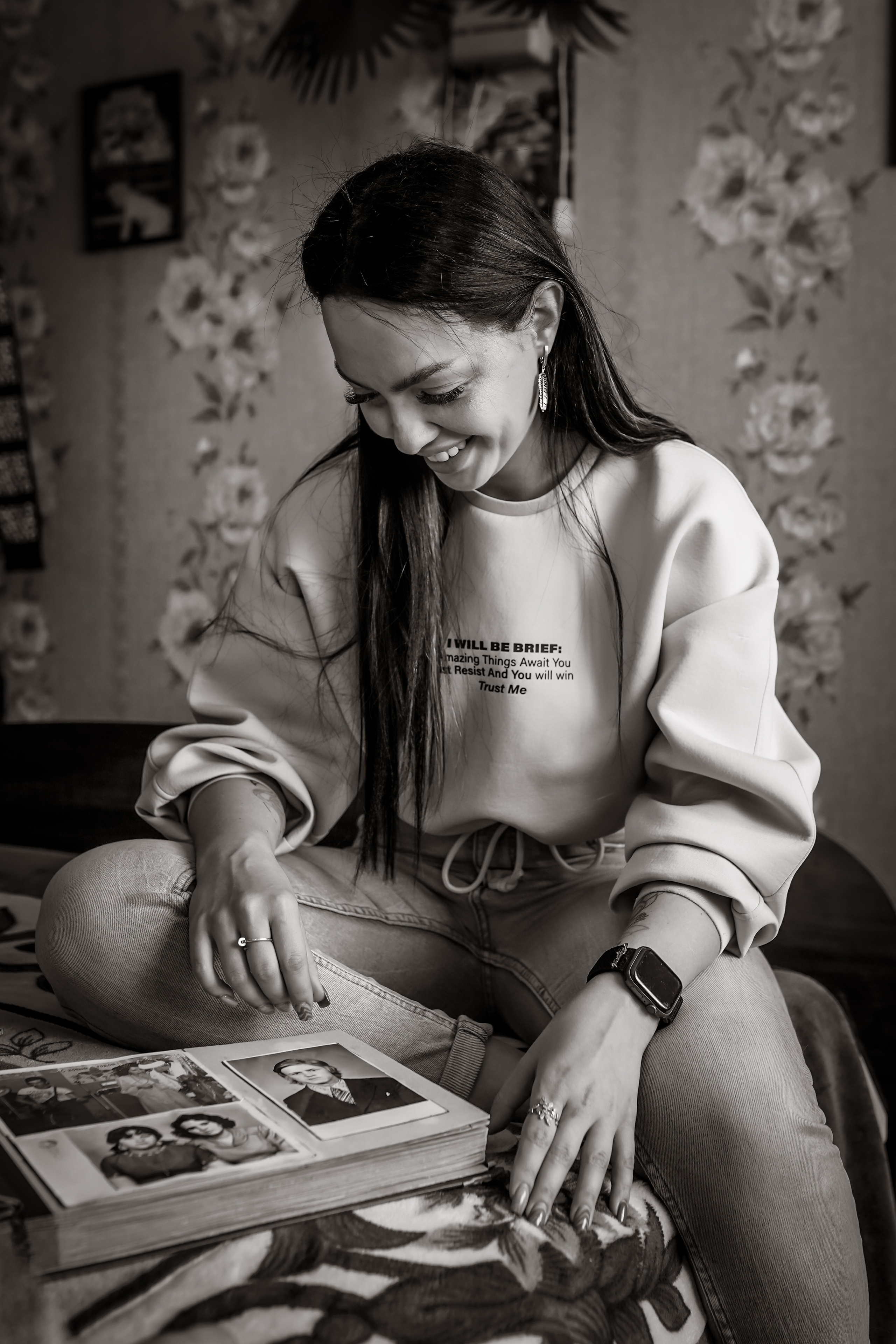 Бабушка и внучка. Фотограф и видеограф г. Нягань Анна Горшкова