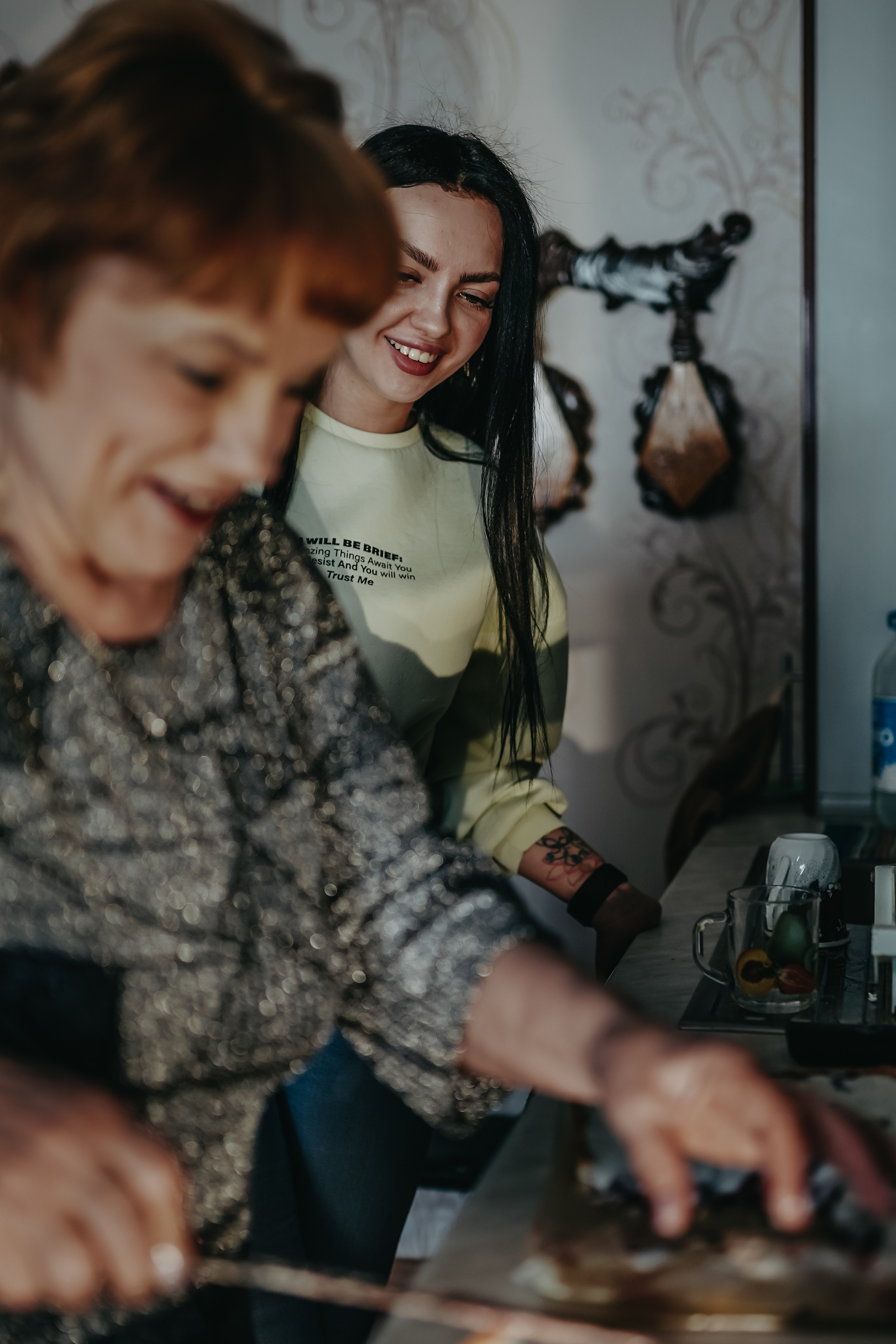 Бабушка и внучка. Фотограф и видеограф г. Нягань Анна Горшкова