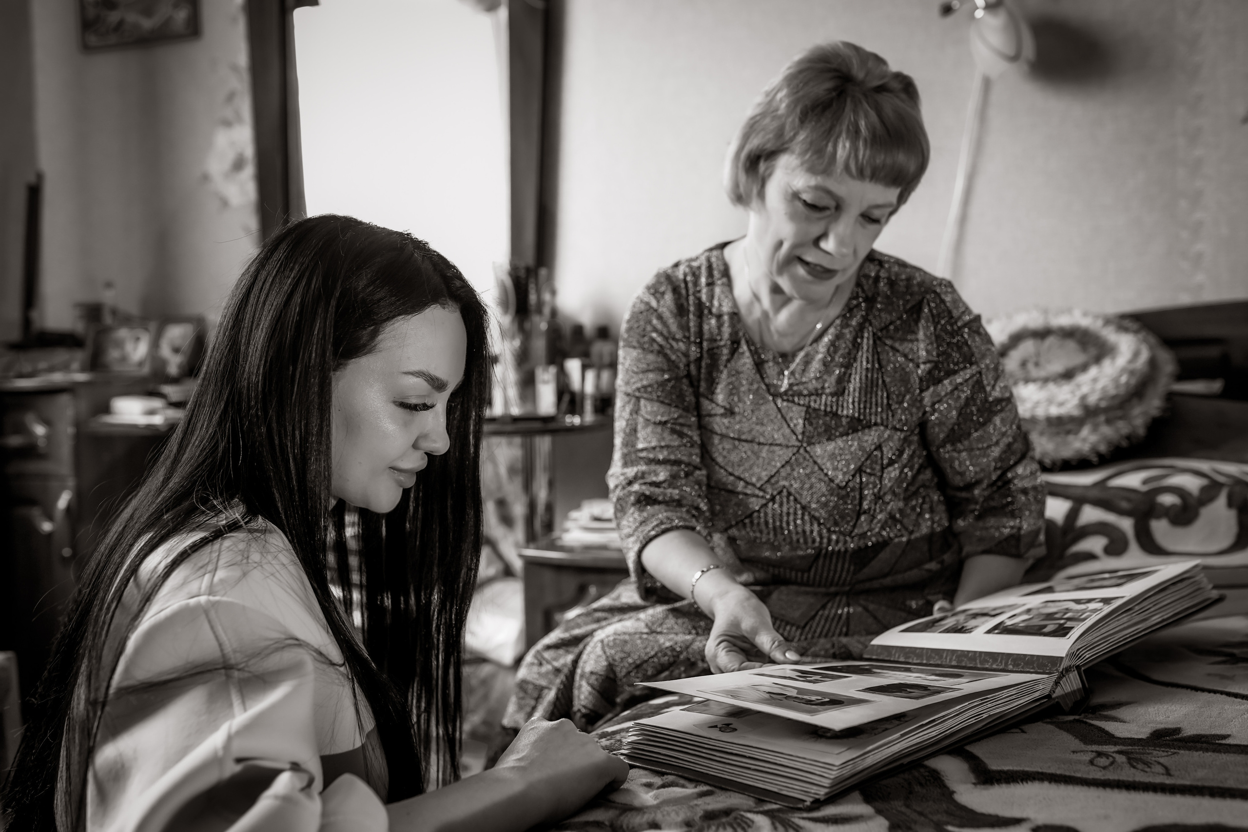 Бабушка и внучка. Фотограф и видеограф г. Нягань Анна Горшкова