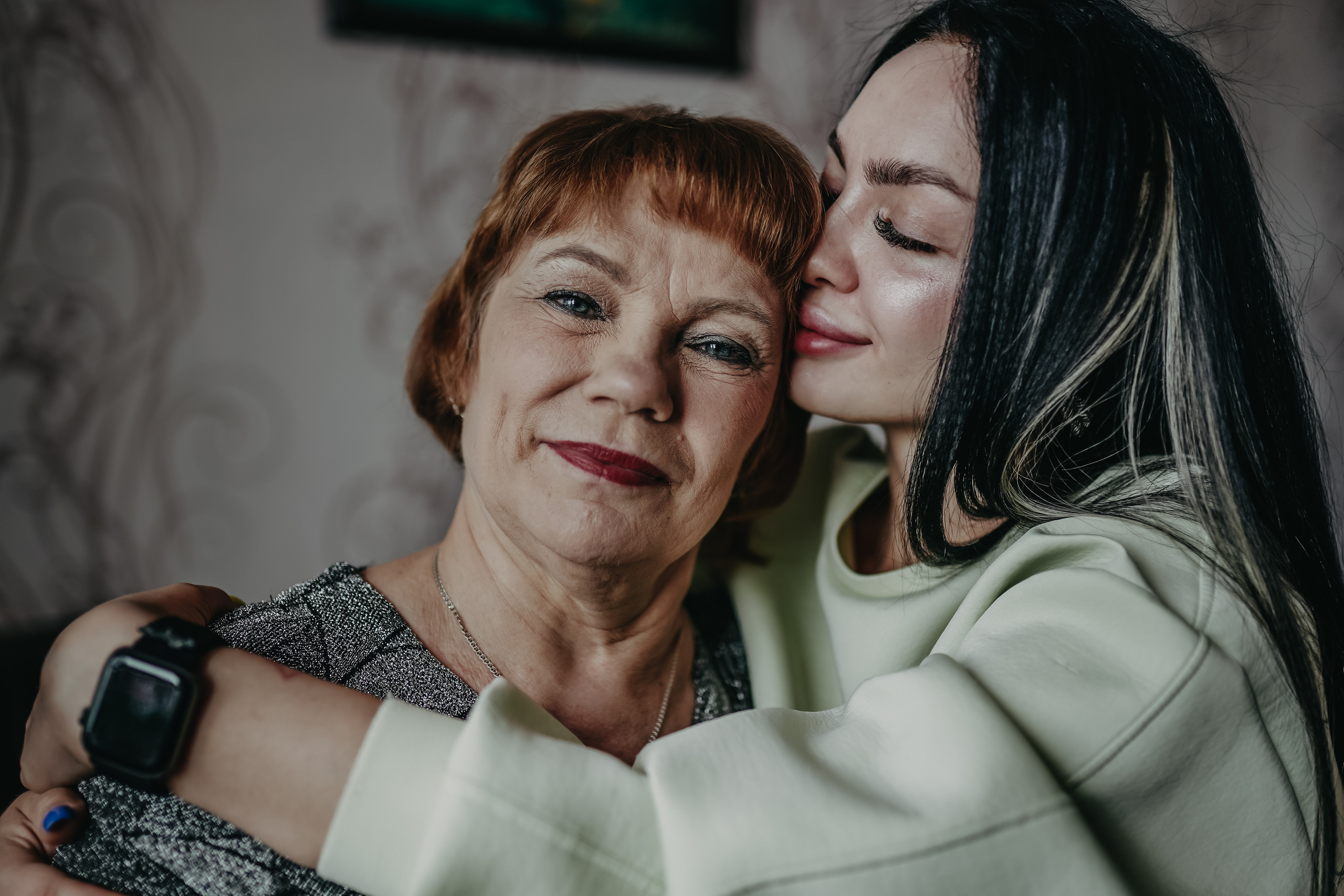 Бабушка и внучка. Фотограф и видеограф г. Нягань Анна Горшкова