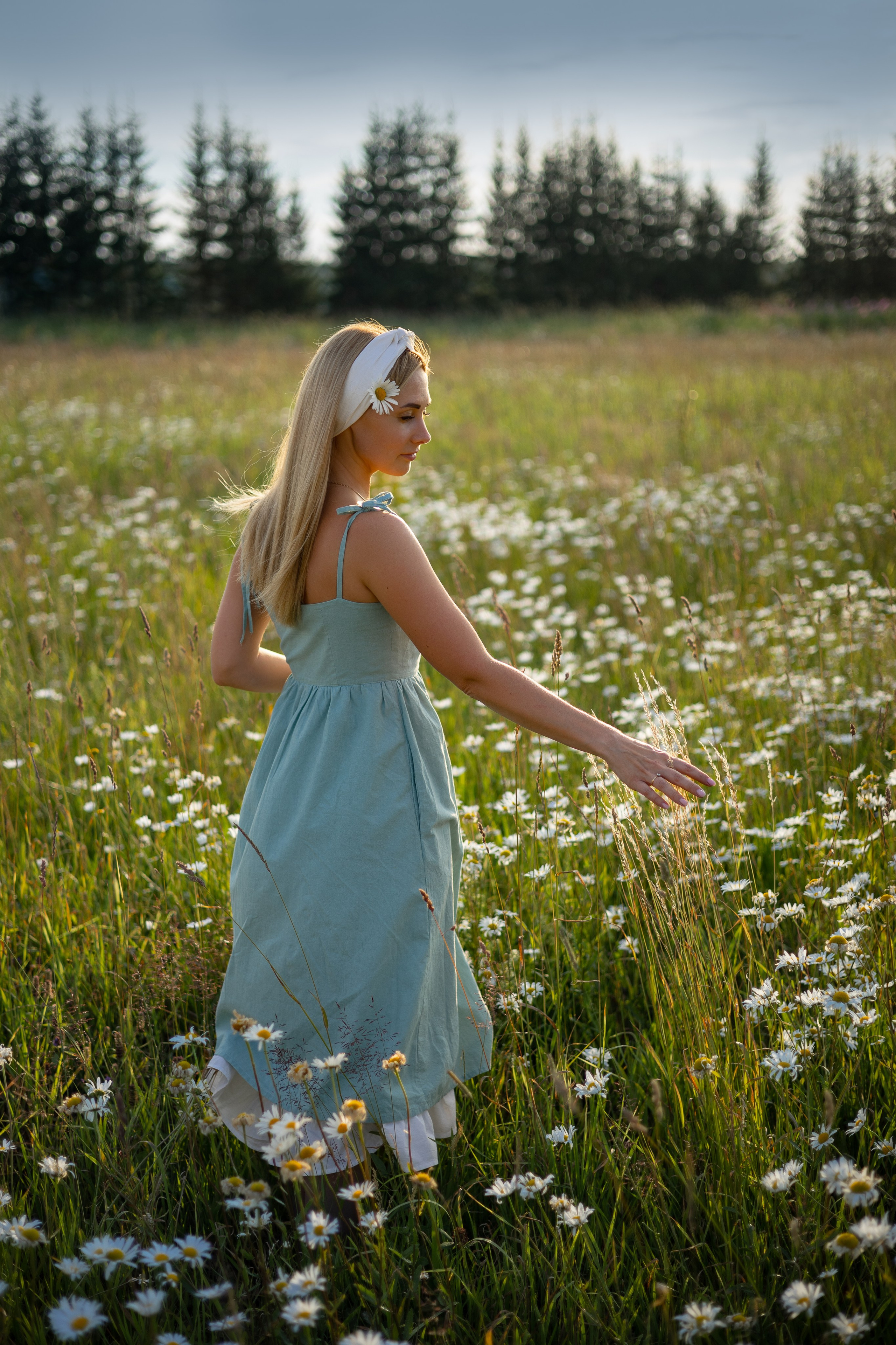 Индивидуальная фотосессия. Ромашки. Фотограф Самойлова Анна Архангельск, Северодвинск