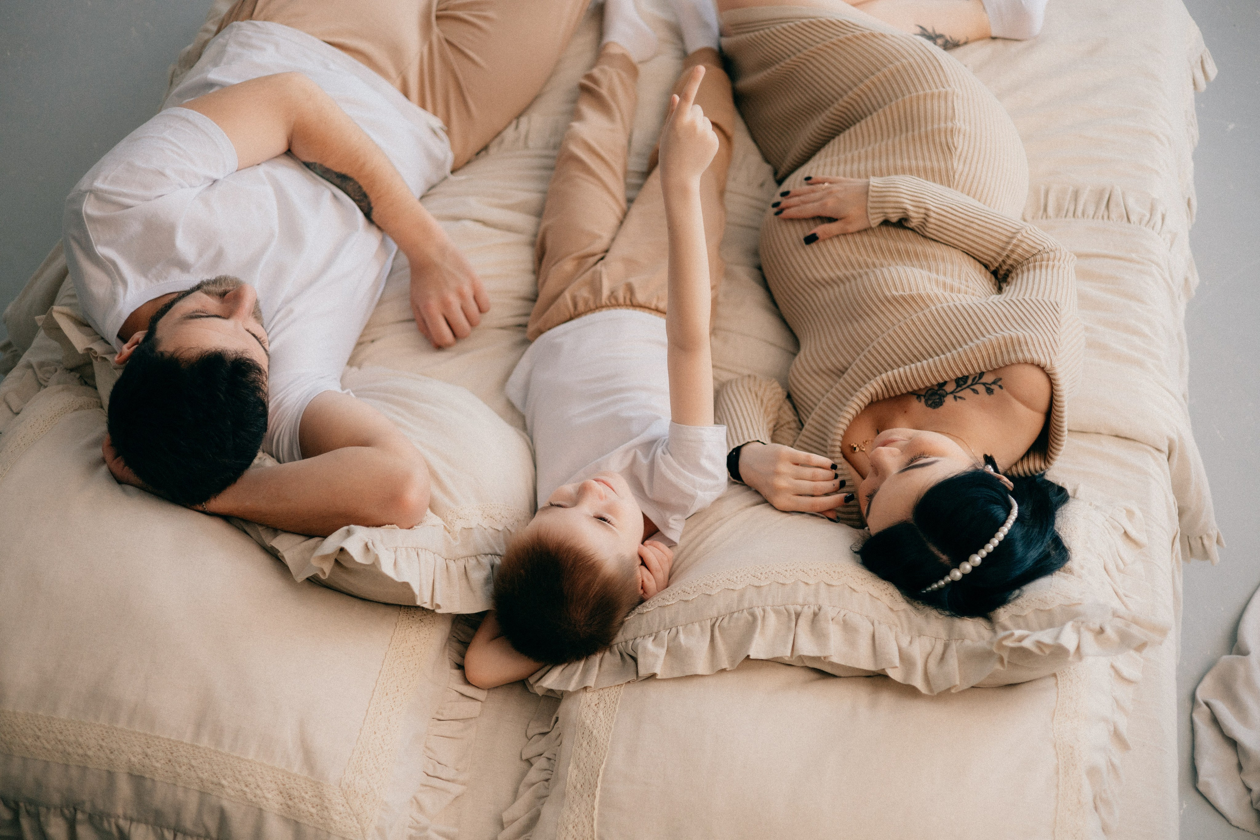 Евгения, Александр и Тимофей. Фотограф София Комкина