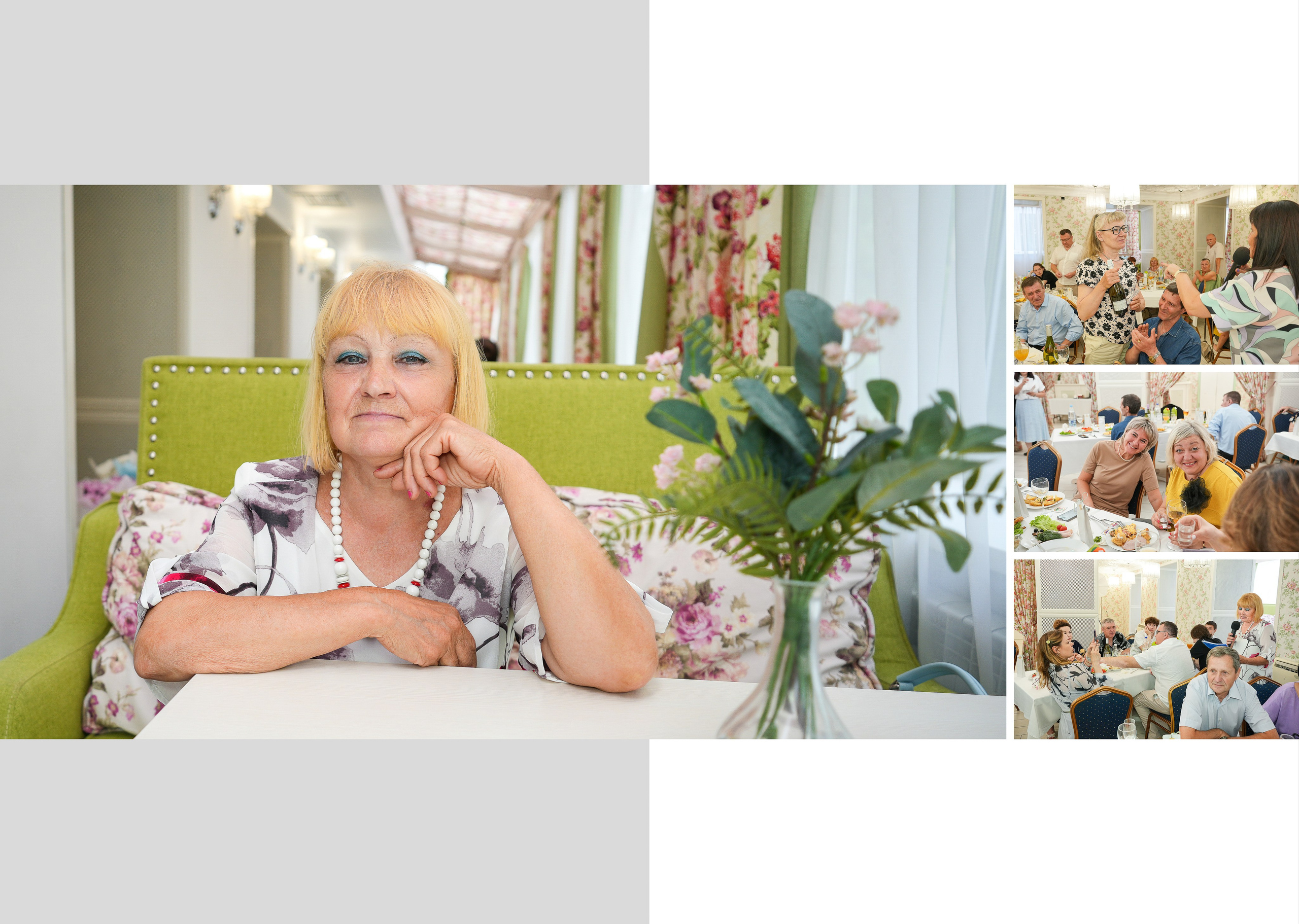 Юбилей Надежды 70. Семейный фотограф Владимир Просвиркин. г. Самара