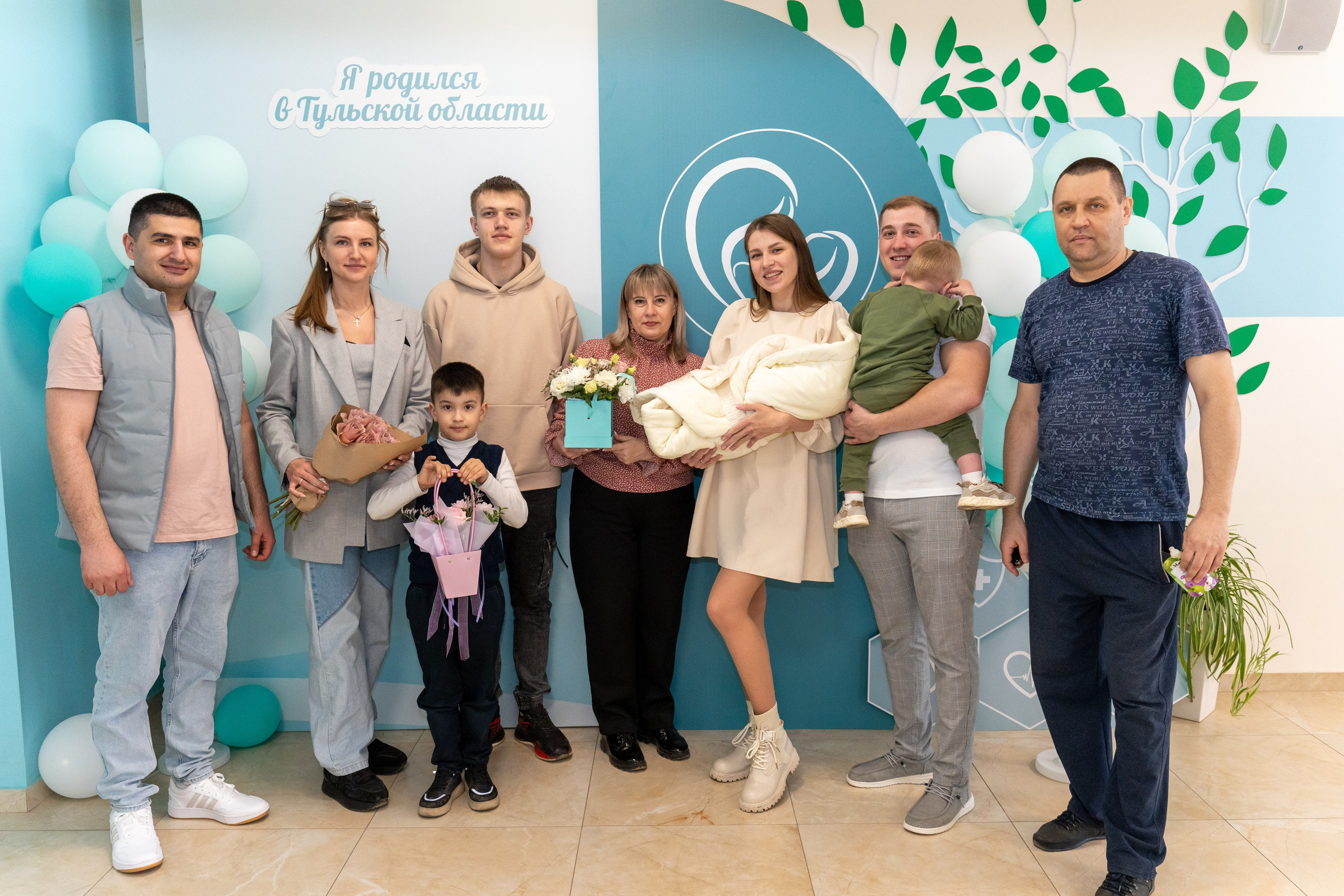 Выписка из роддома. Фотограф на Крещение и Венчание в Туле, детский и семейный фотограф