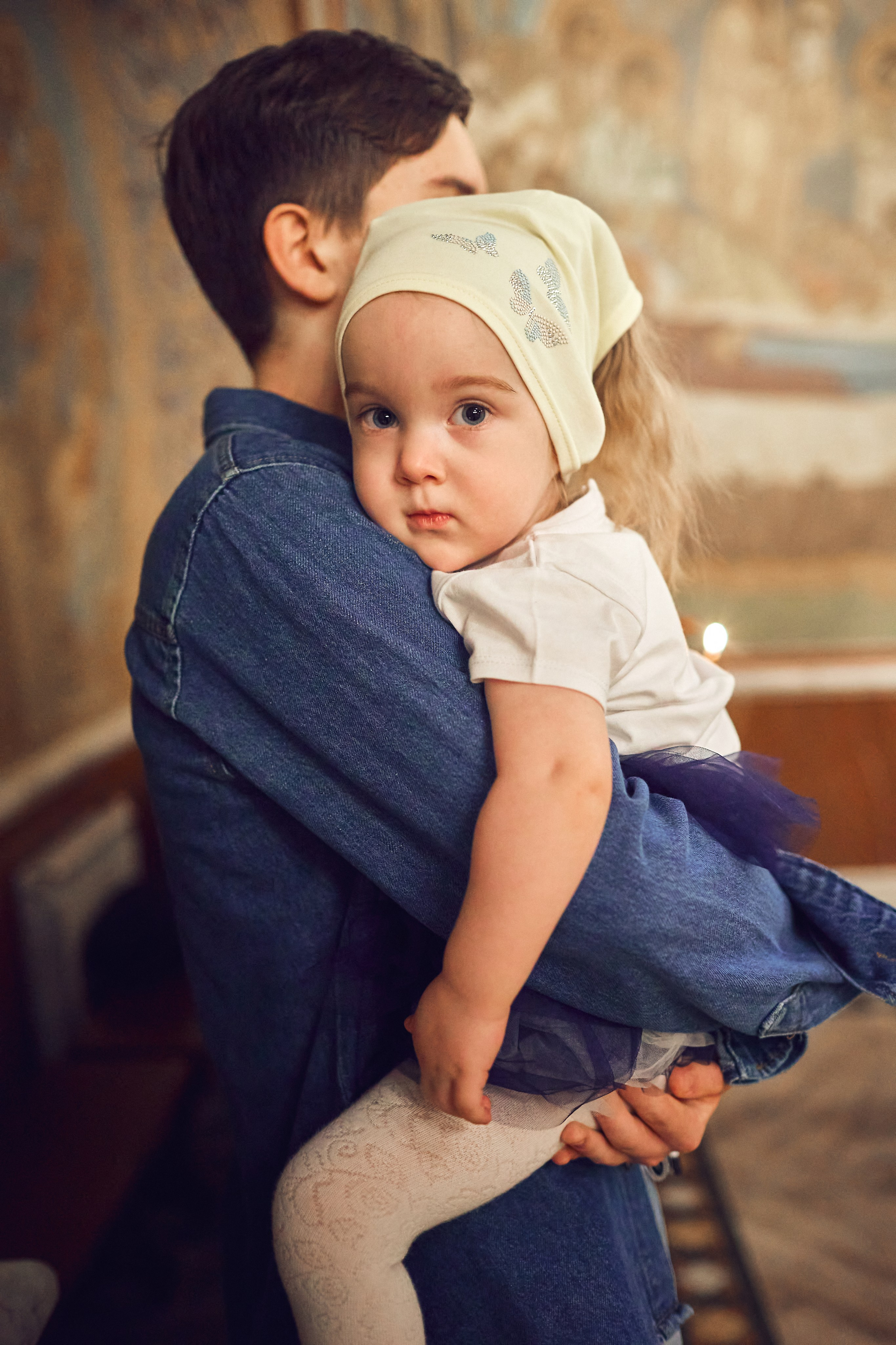 Таинство Крещения. Фотограф Москва|Ясенево Яна Новокрещенных