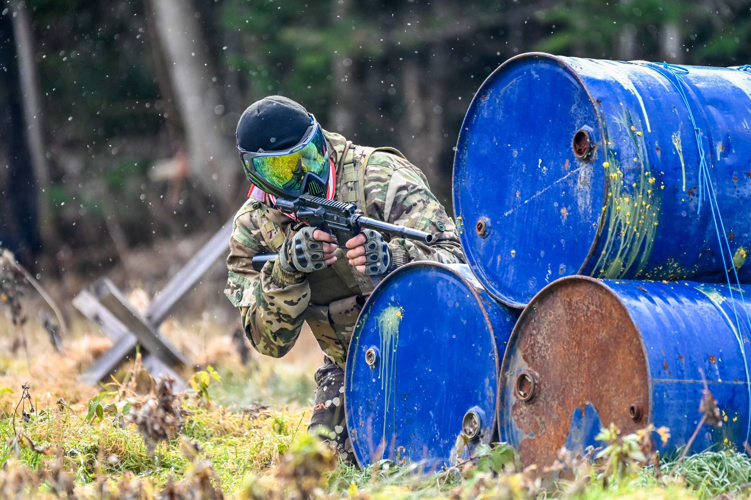 Пейнтбол. Фоторепортажи Сахалина