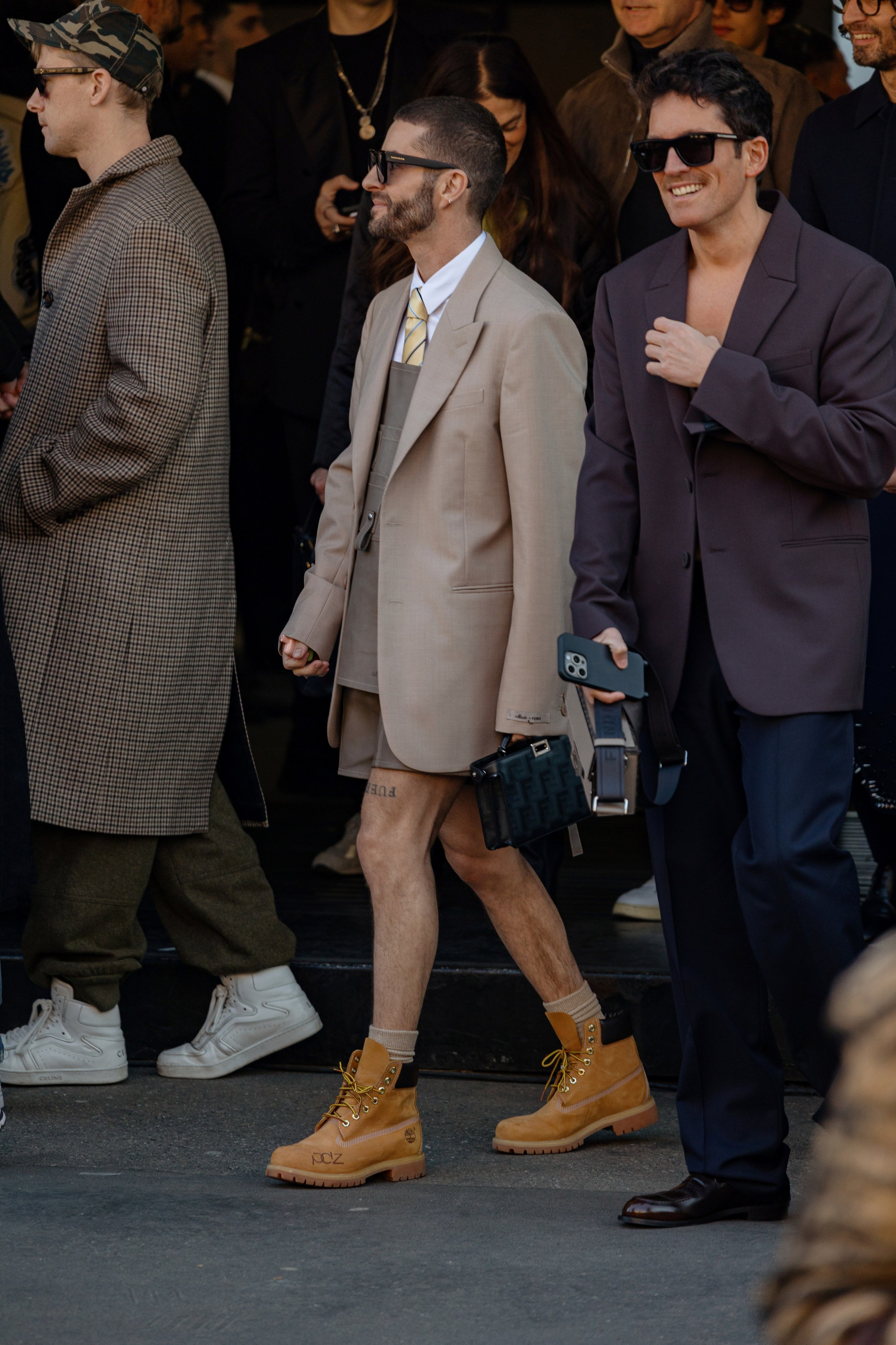 Milan Mens fashion week FW 24/25 FENDI. Photographer in Milan Ivan Goncharov