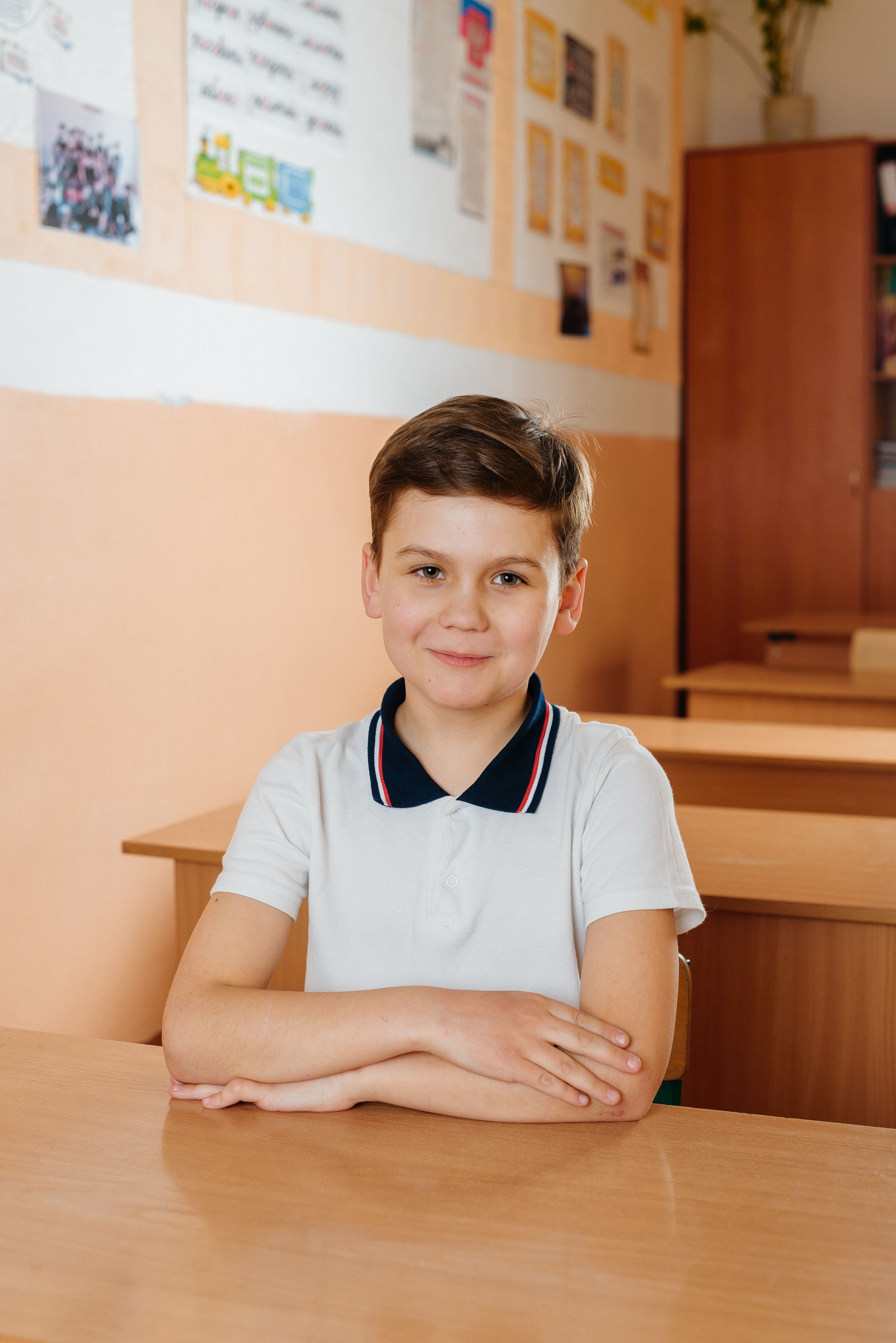 Портреты за партой. Семейный фотограф в Барнауле