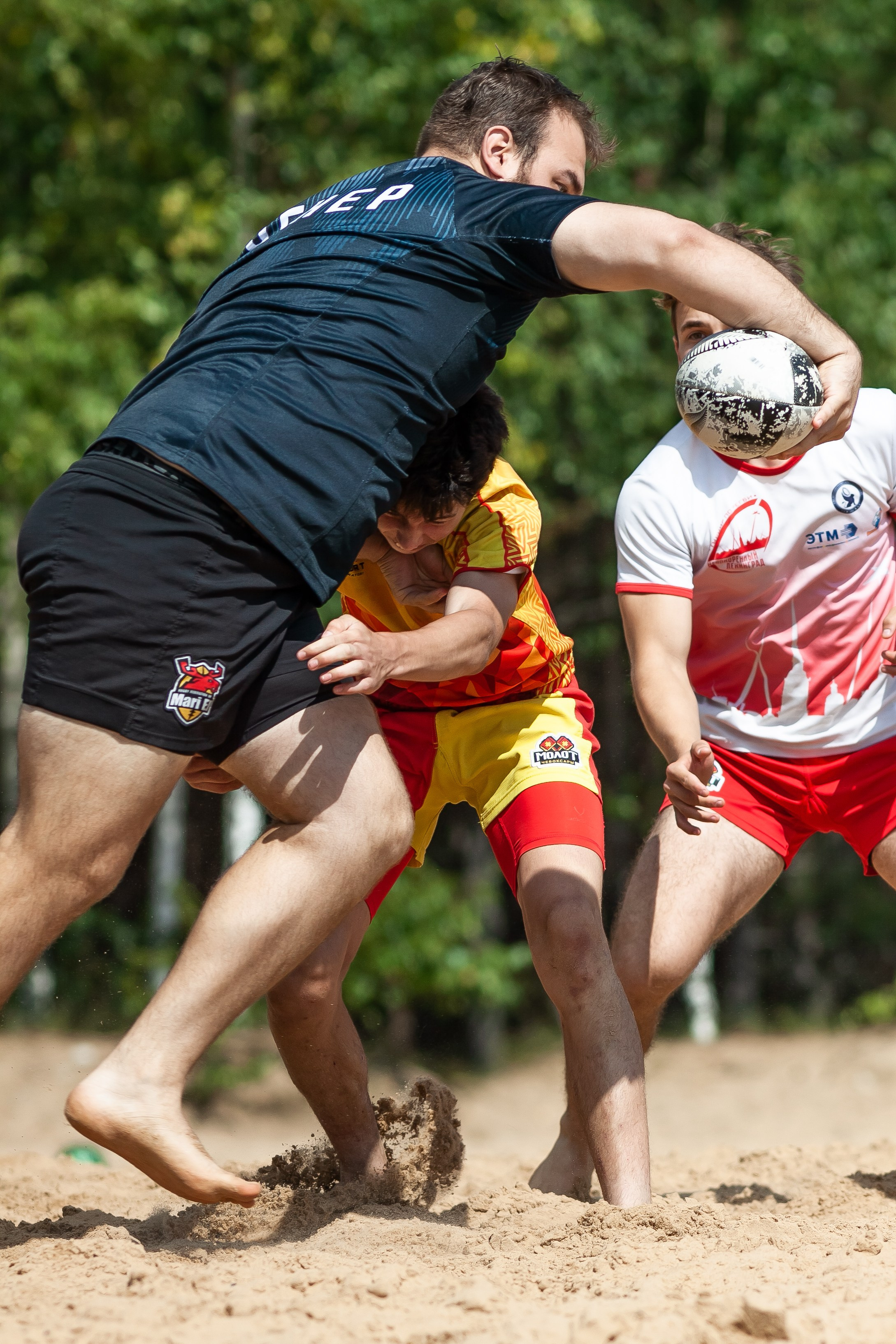 «Кубок «Молота» по пляжному Регби. Фотография