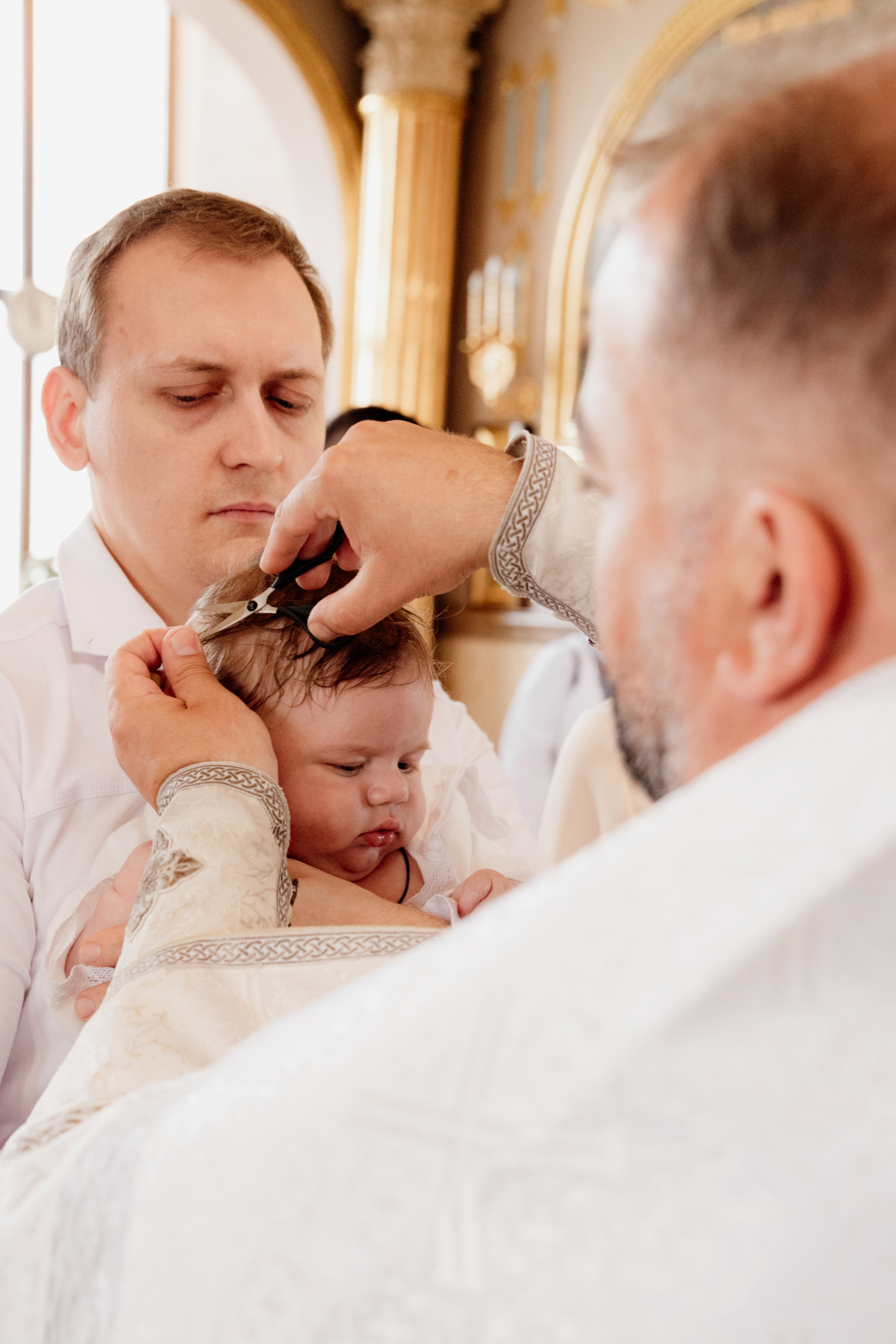 Крещение Ивана. Семейный фотограф документалист в Пензе Лопатинская Татья