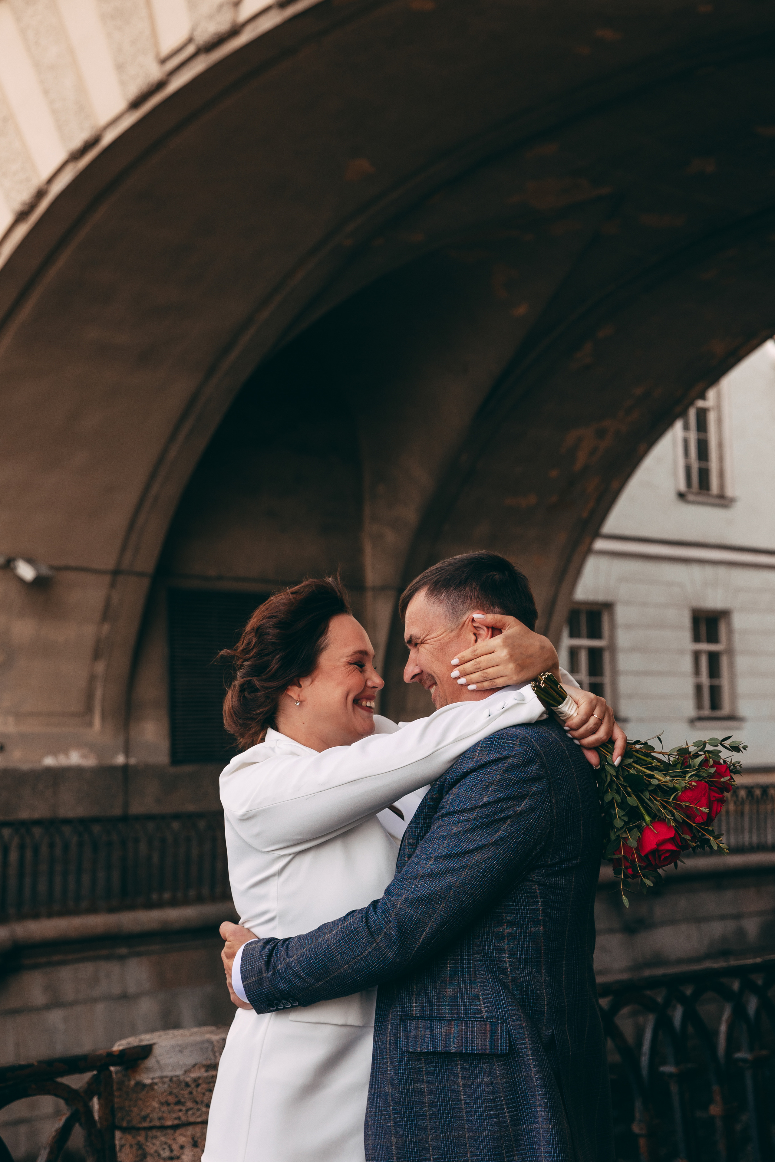 Володя и Яна, прогулка в центре. Семейный фотограф в Санкт-Петербурге Алиса Мохова
