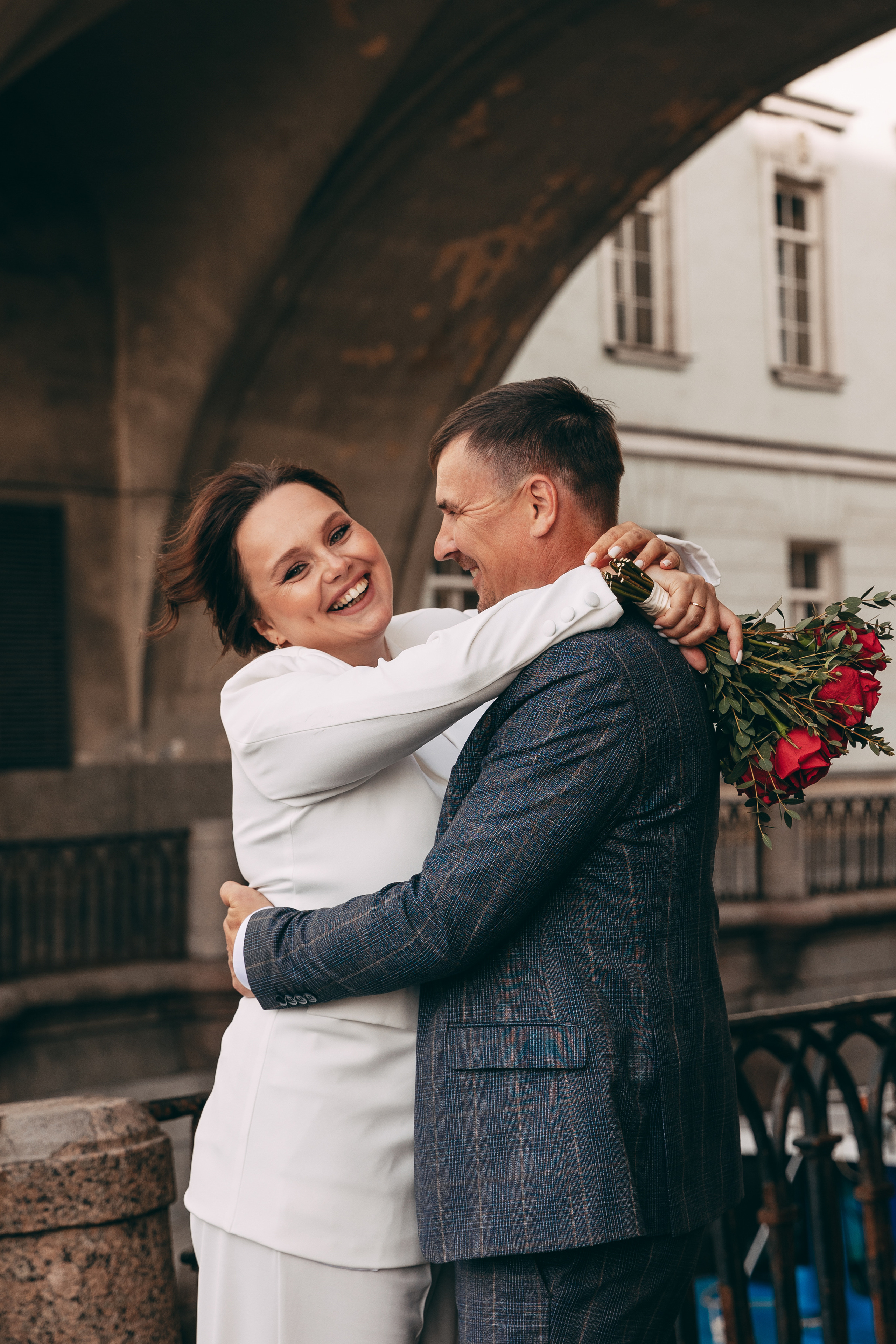 Володя и Яна, прогулка в центре. Семейный фотограф в Санкт-Петербурге Алиса Мохова
