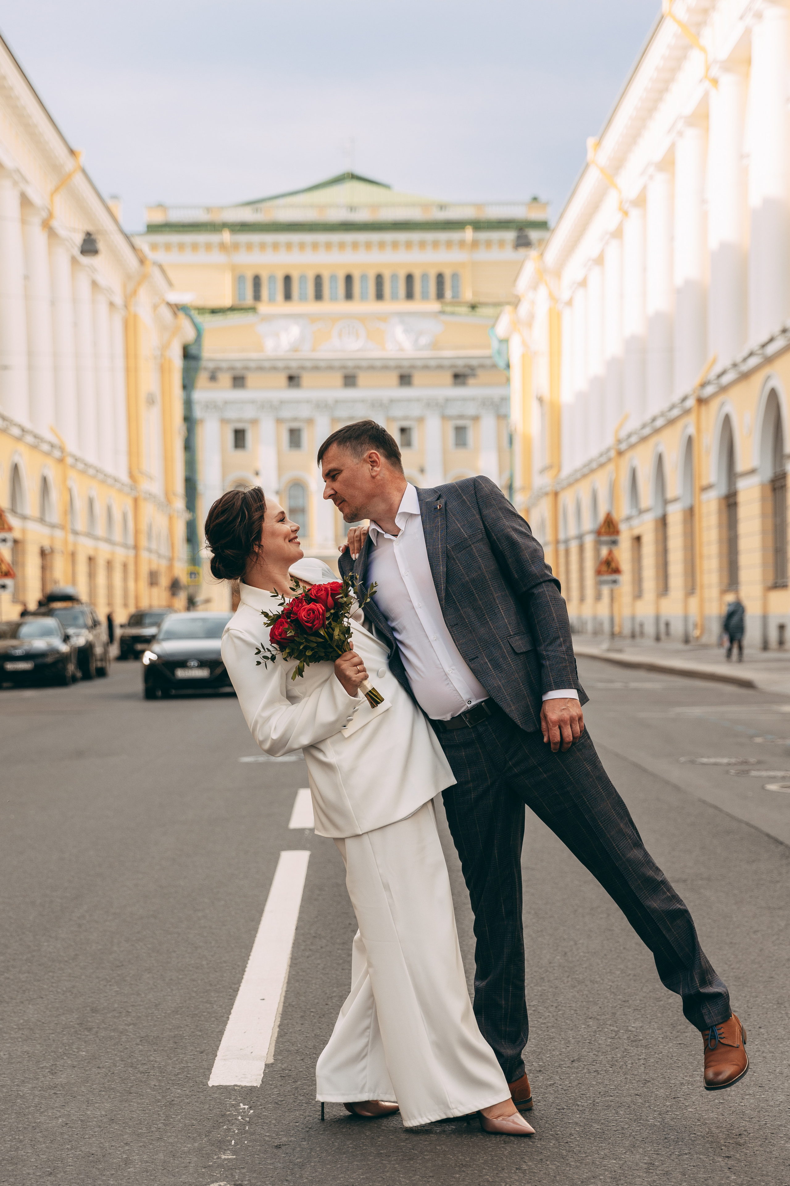 Володя и Яна, прогулка в центре. Семейный фотограф в Санкт-Петербурге Алиса Мохова
