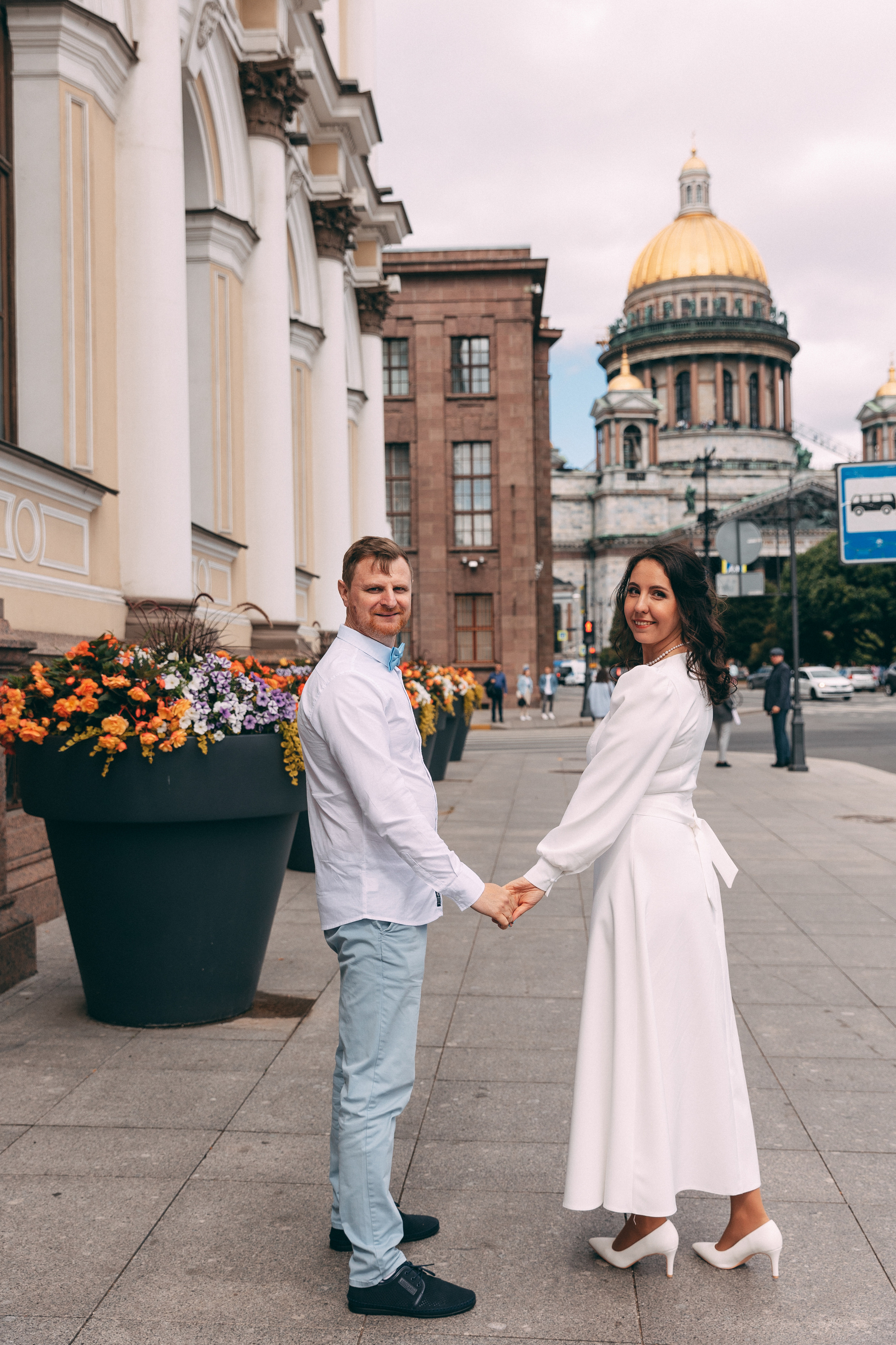 Ваня и Марина, ДБ2 + прогулка у Исаакия. Семейный фотограф в Санкт-Петербурге Алиса Мохова