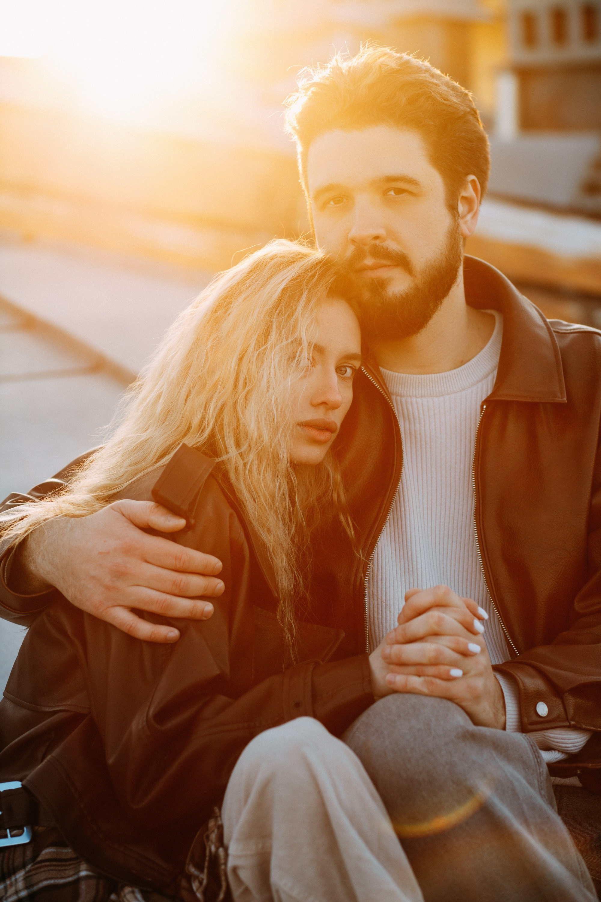 Фотосессия на крыше у Петропавловской крепости. Фотограф в Санкт-Петербурге Alina Film