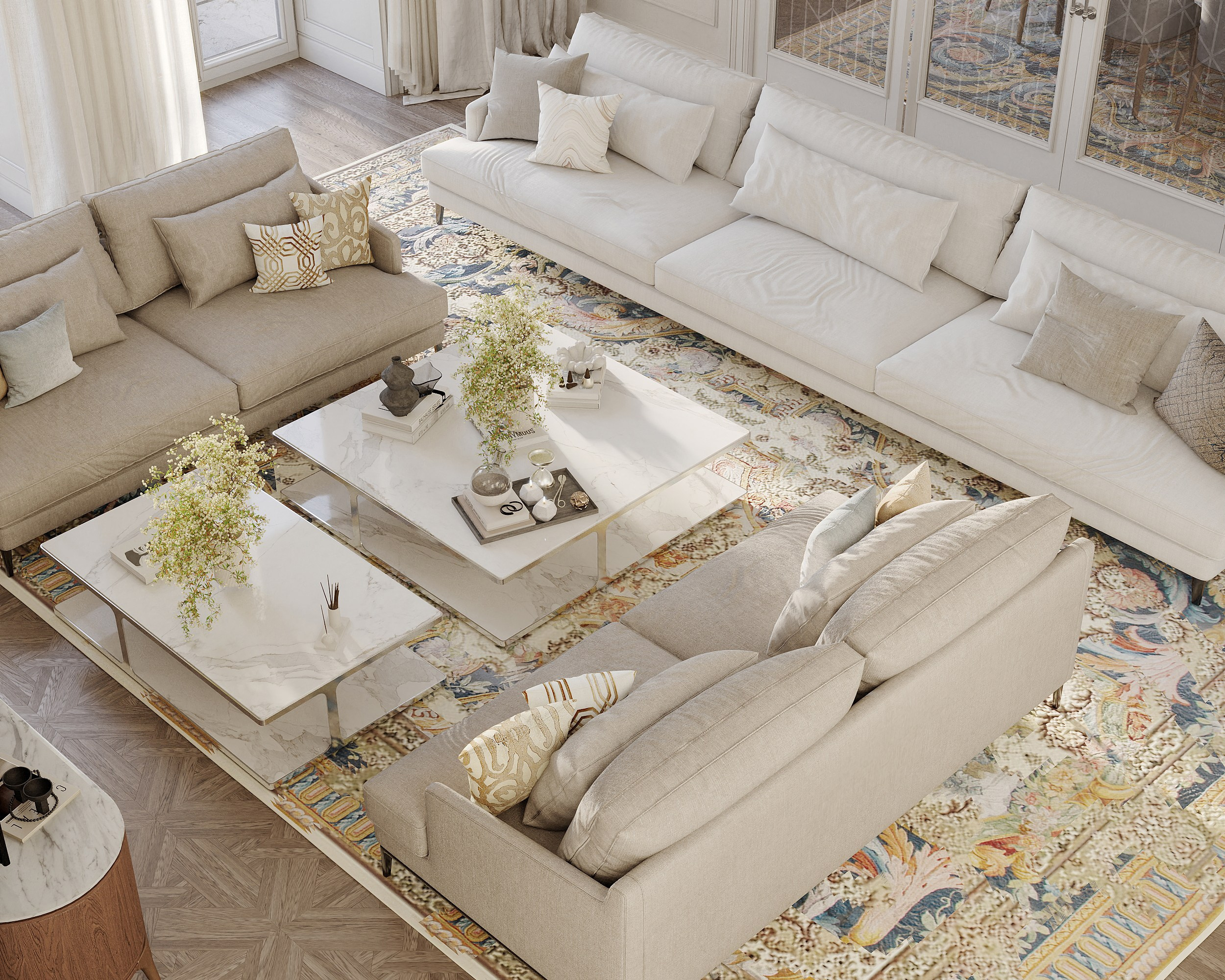 Четырехкомнатная квартира в Москве. 3D визуализатор в Москве Сердюк Владислав