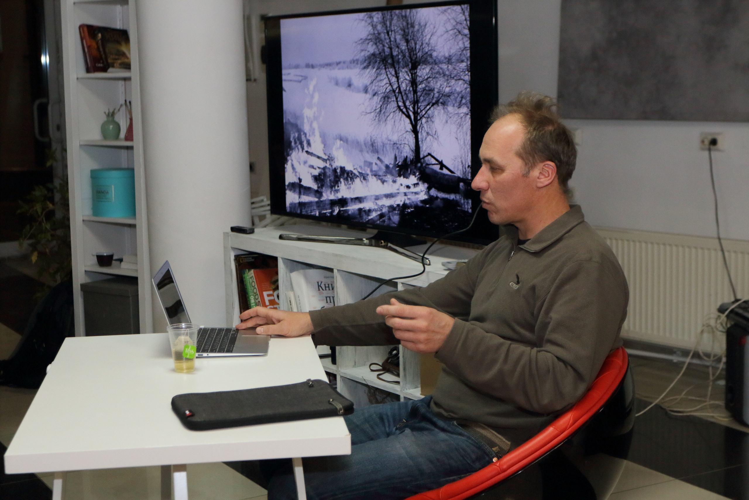 23.10.2017 Творческая встреча фотографа А. Мякишева. Фотообъединение Самарского областного отделения Союза журналистов России