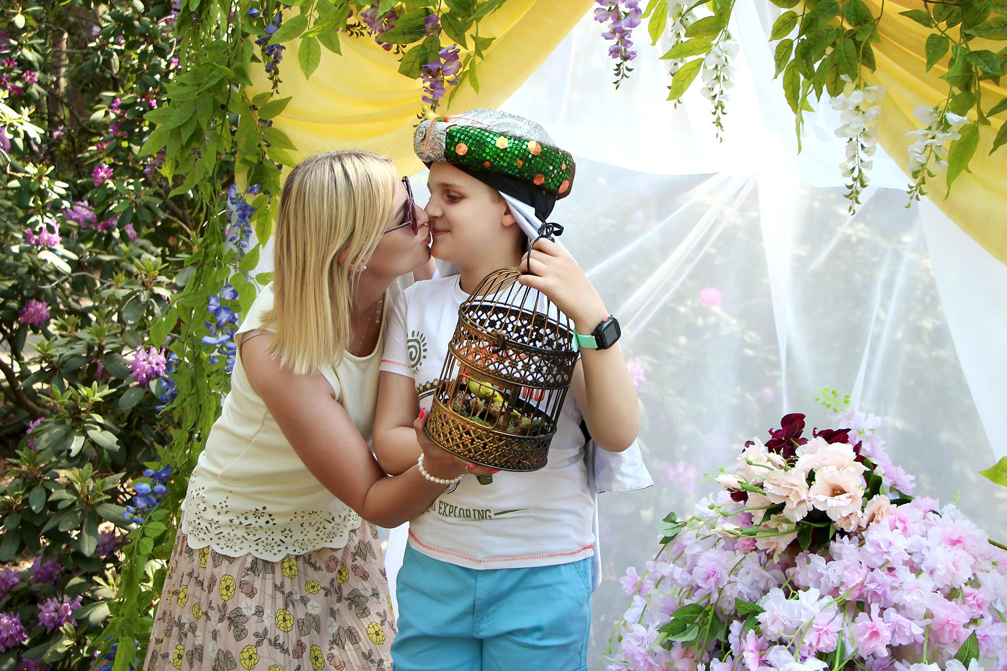 Фотозона в ботаническом саду. Юлия Дейкун — семейный фотограф в Минске