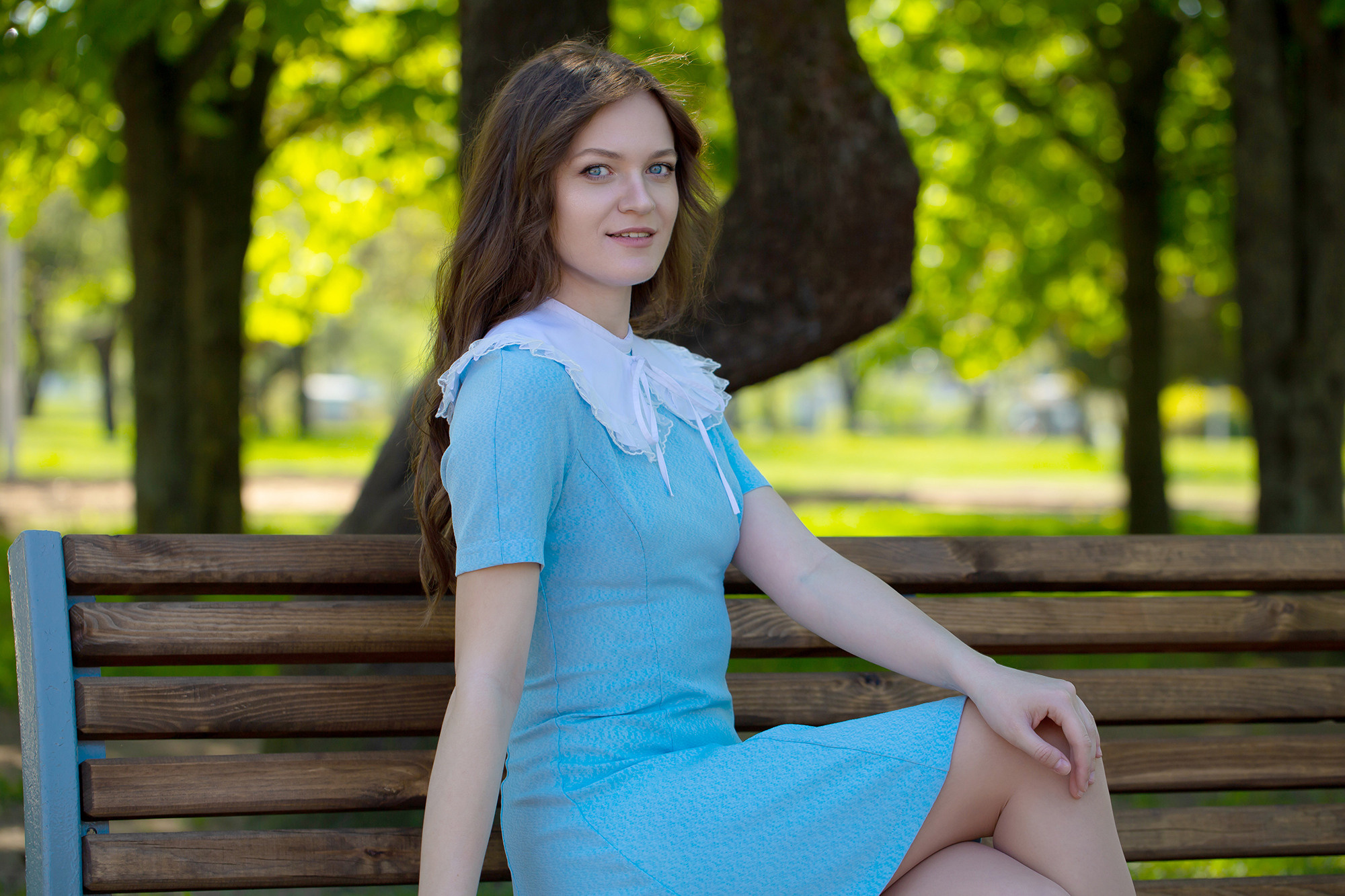 Анна в весеннем парке. Юлия Дейкун — семейный фотограф в Минске