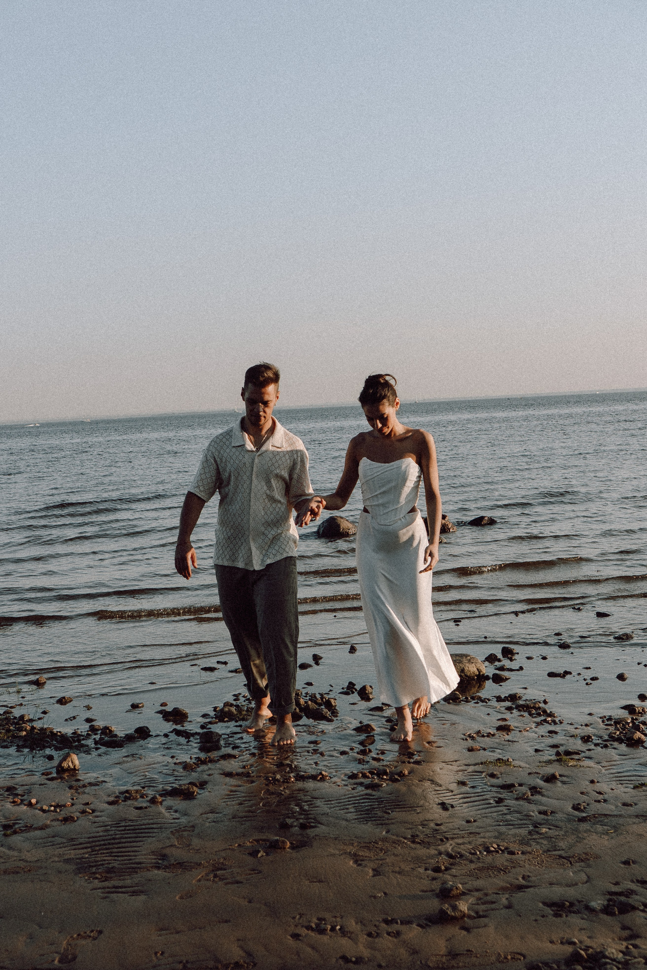 СВАДЕБНАЯ ФОТОСЕССИЯ ВЫЕЗДНОЙ ЦЕРЕМОНИИ (ФИНСКИЙ ЗАЛИВ). Профессиональный фотограф, Санкт-Петербург — Виктория Богомолова