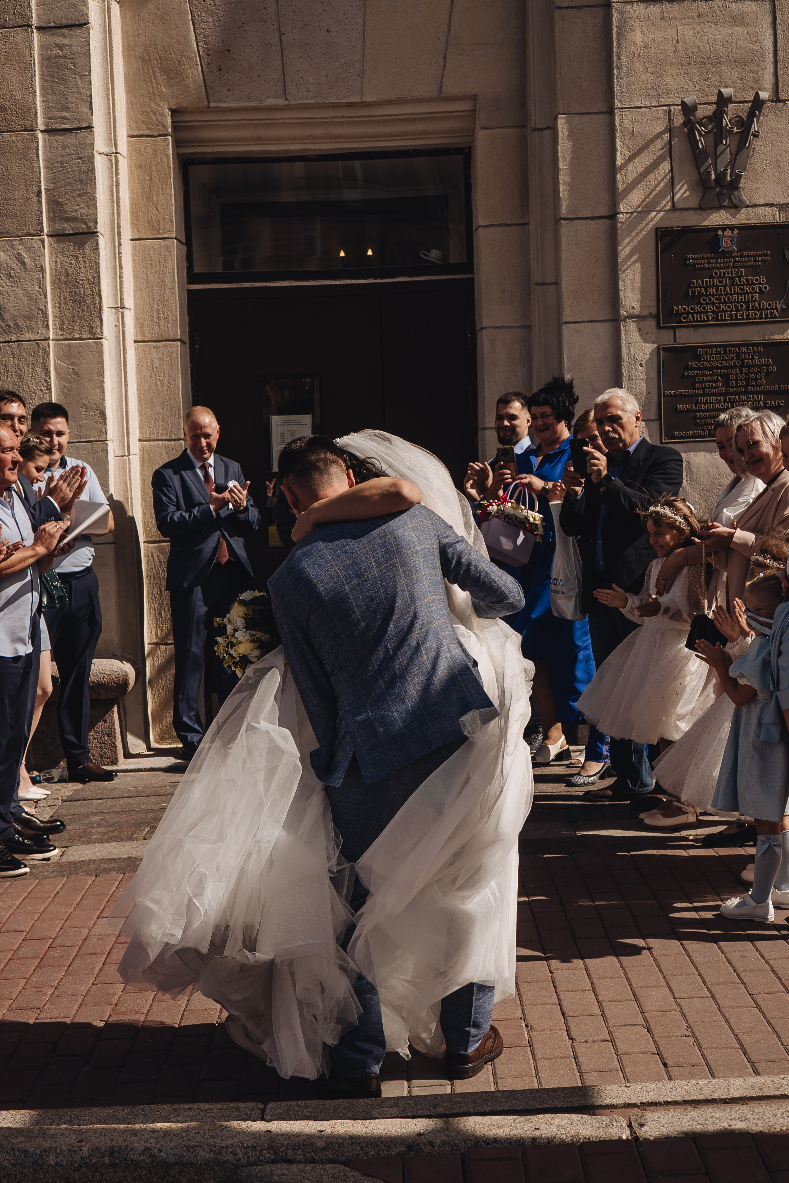 СВАДЕБНАЯ СЬЕМКА В ЗАГСЕ НА МОСКОВСКОМ ПРОСПЕКТЕ. Профессиональный фотограф, Санкт-Петербург — Виктория Богомолова