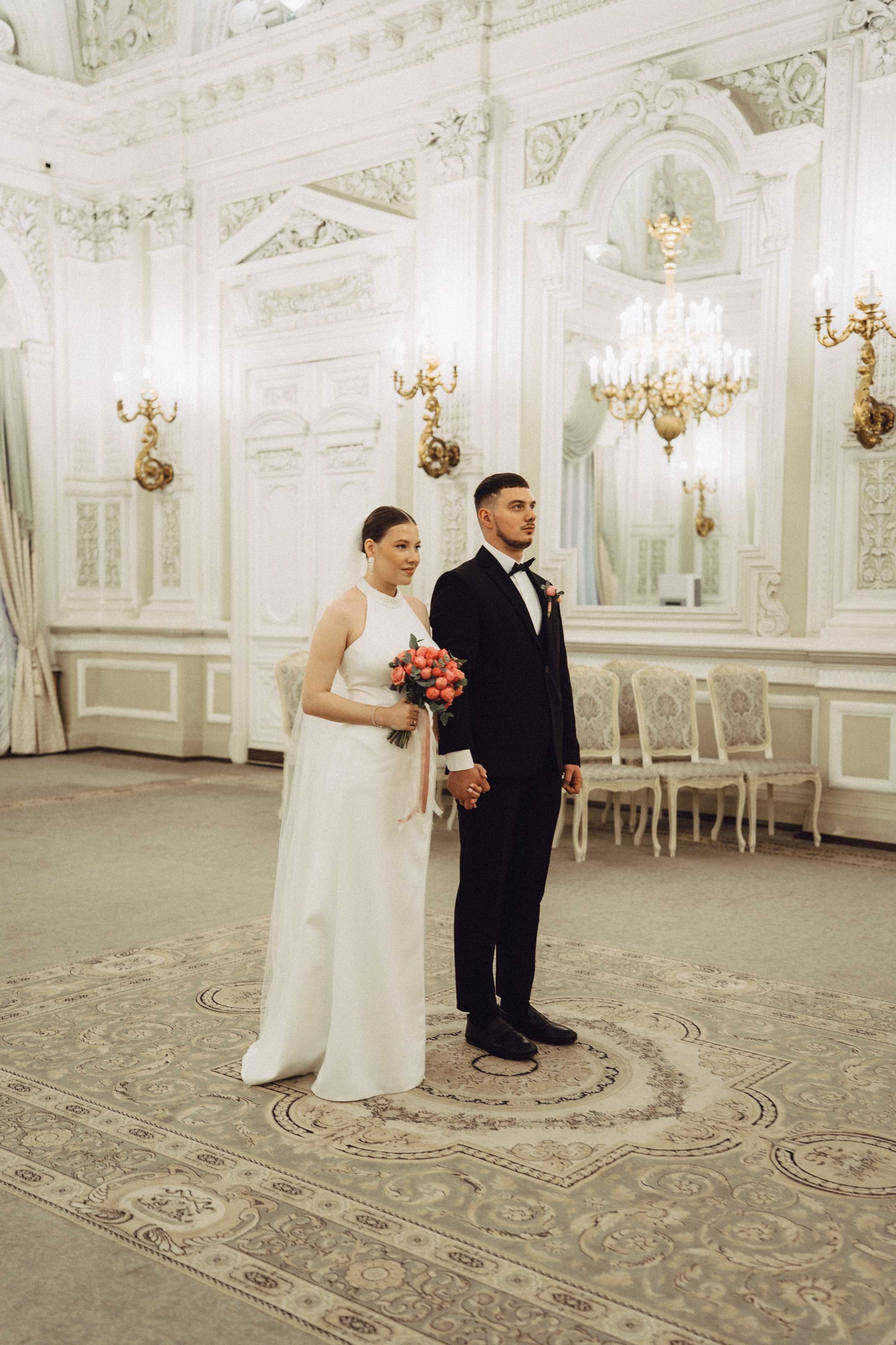 СВАДЕБНАЯ СЬЕМКА В ПЕВОМ ДВОРЦЕ БРАКОСОЧЕТАНИЯ. Профессиональный фотограф, Санкт-Петербург — Виктория Богомолова